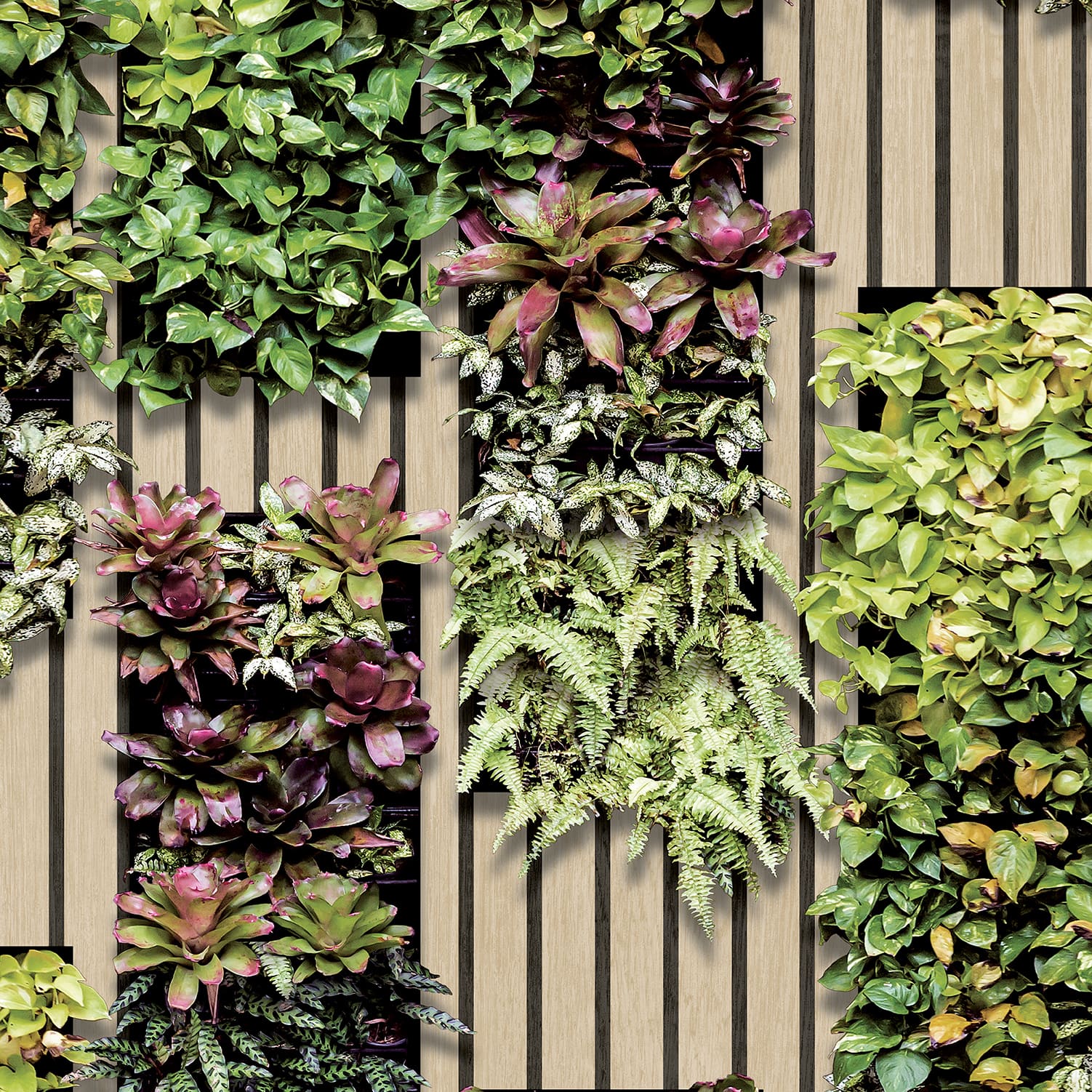 Designs Direct Photoreal Vertical Garden Wallpaper