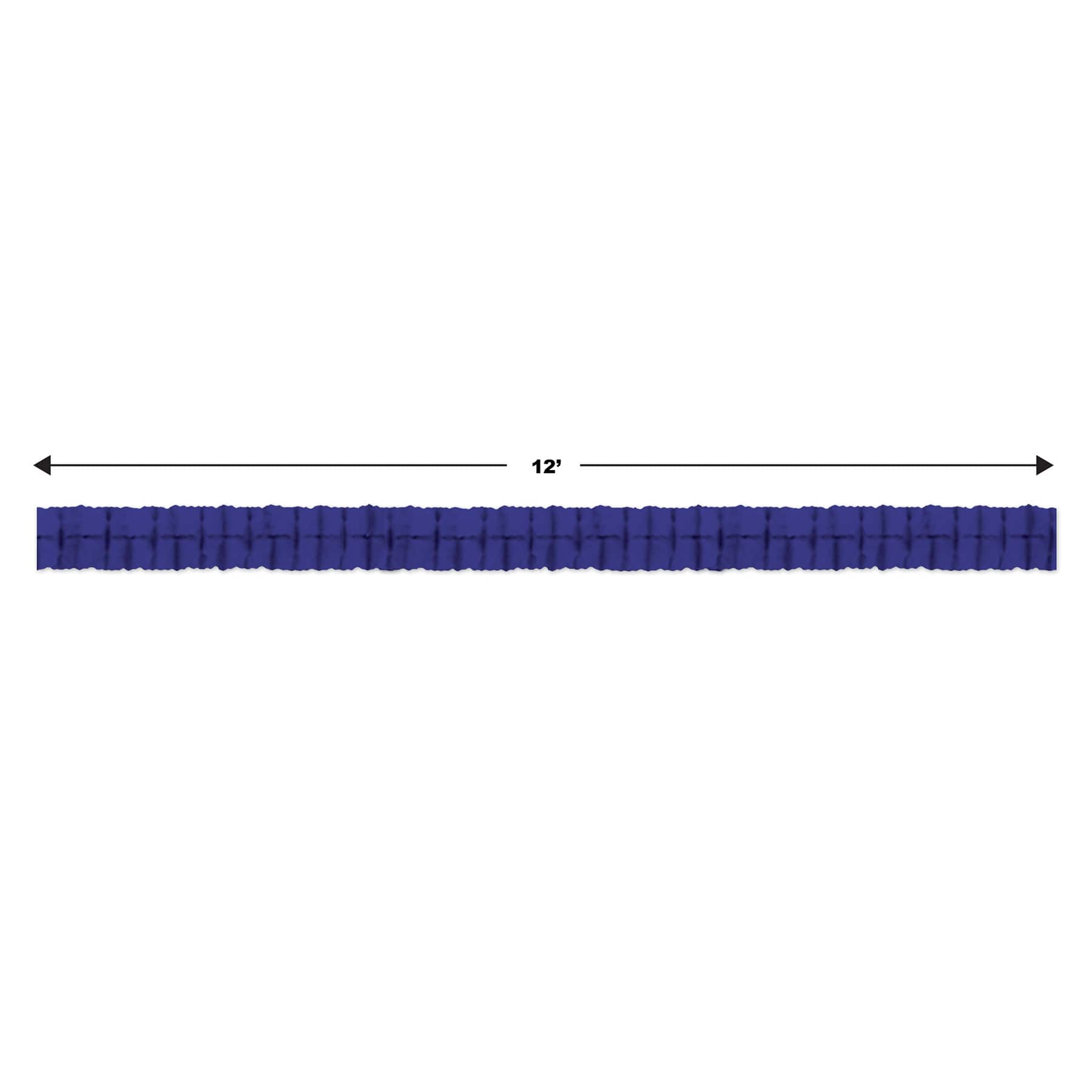 Beistle 12ft. Blue Leaf Garlands, 2ct.