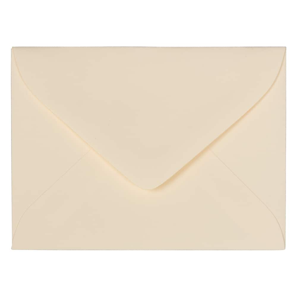 JAM Paper 2.75" x 3.75" Ivory Mini Commercial Envelopes, 100ct.