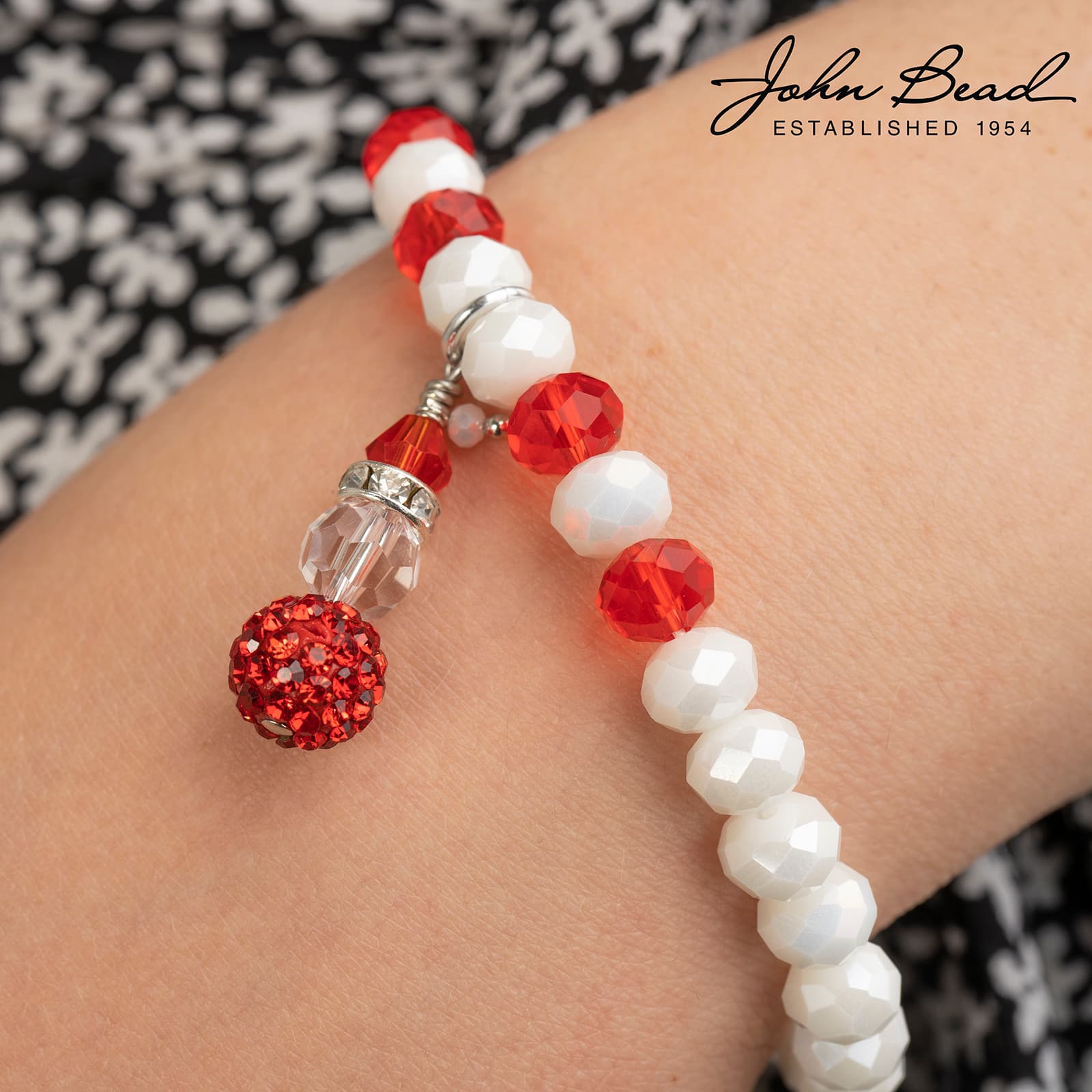 Crystal Lane DIY 7" Mixed Material Snowmen Stack Designer Holiday Christmas Bead Strand