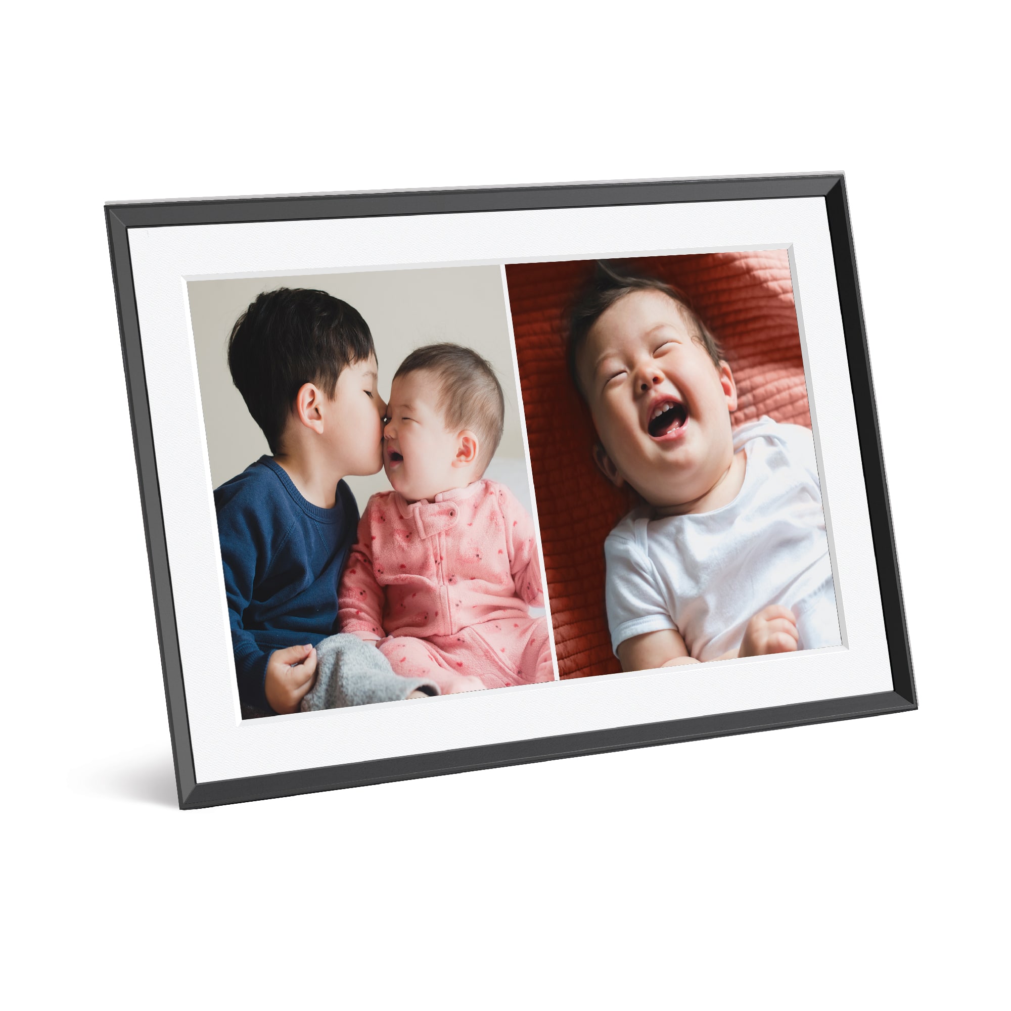 Aura 10.1" HD WiFi Carver Charcoal with Paper Mat Digital Photo Frame