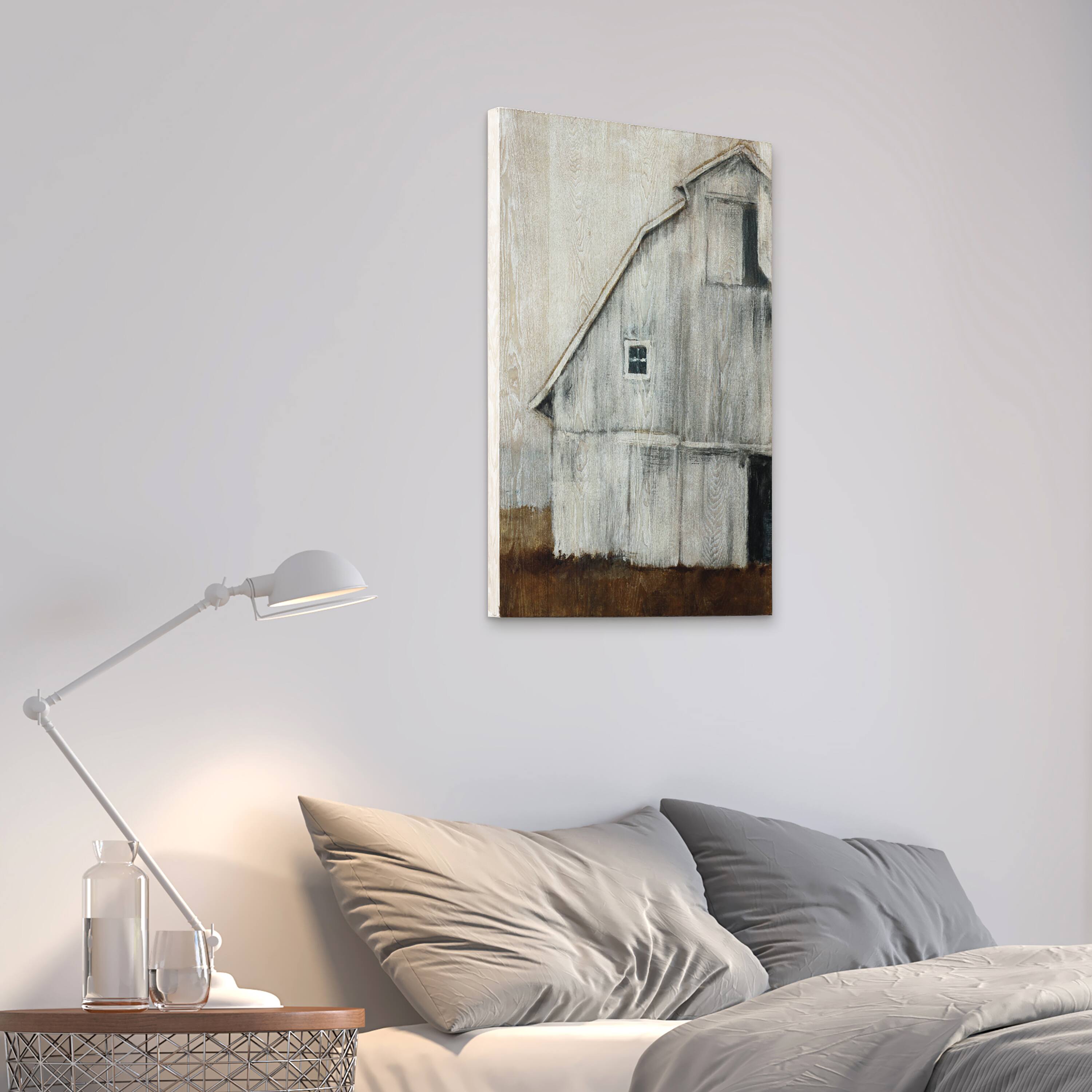 Empire Art Direct Frassino De Arte Legno 36" x 24" Abandoned Barn II Printed Wall Art