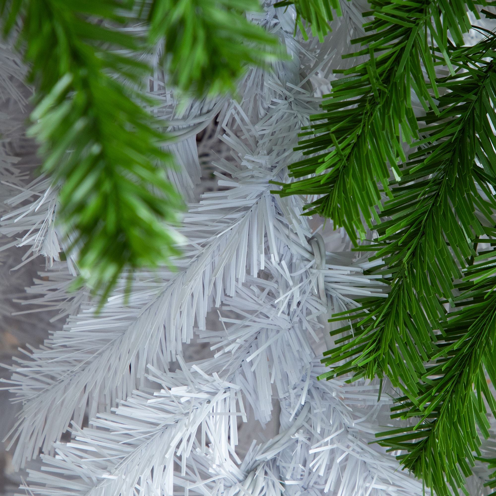 7ft. Pre-Lit Fir Santa’s Hat Artificial Christmas Tree, Clear LED Lights