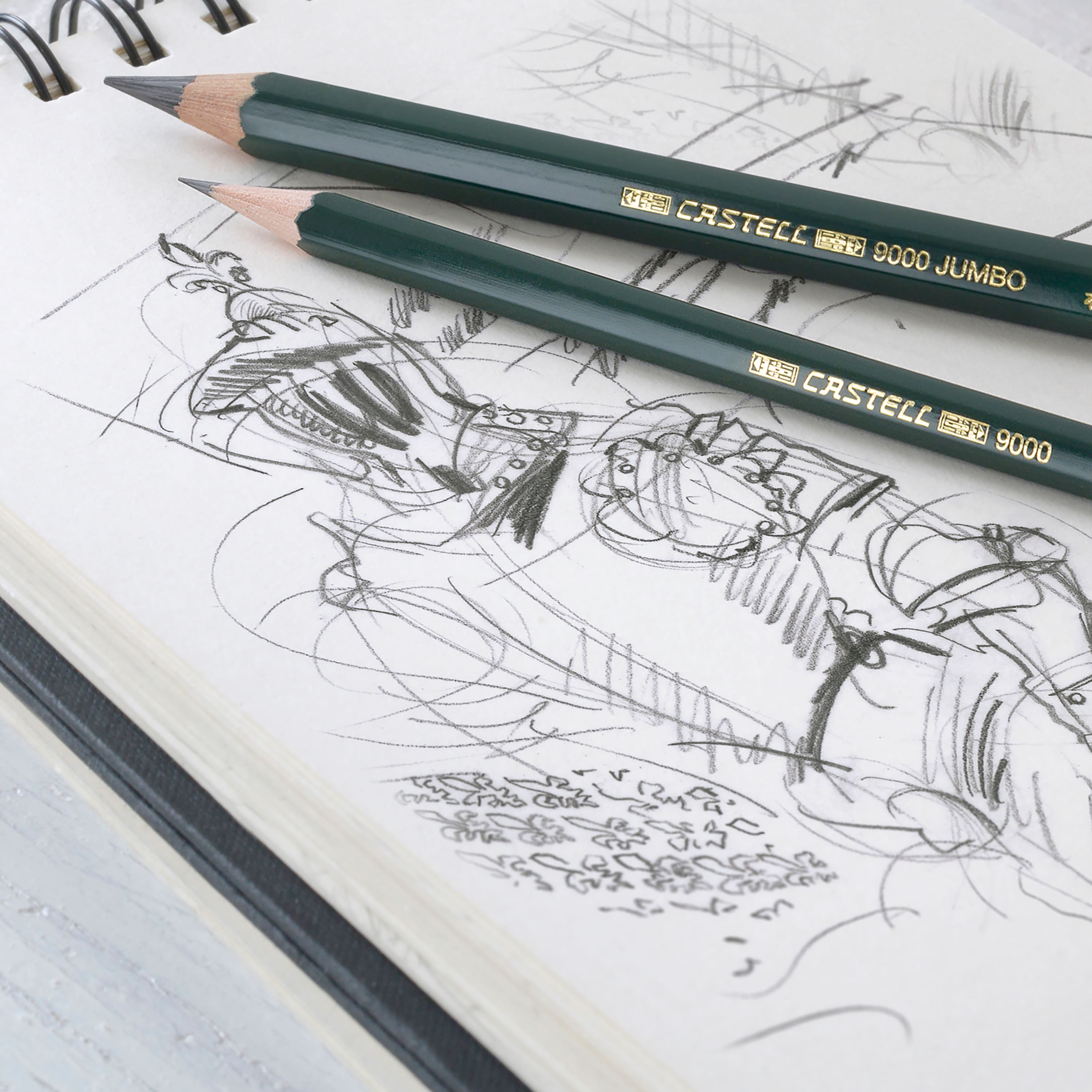 Faber-Castell 9000 Jumbo Graphite Pencil Set