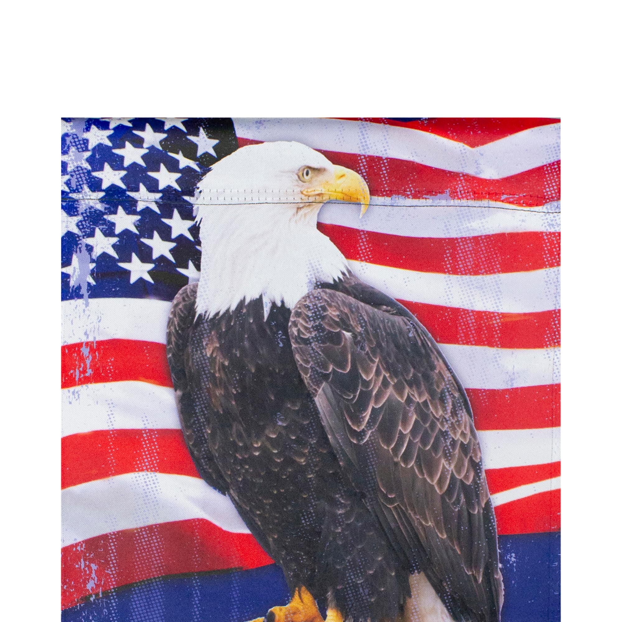 Freedom Bald Eagle Patriotic Outdoor Garden Flag 12.5" x 18"