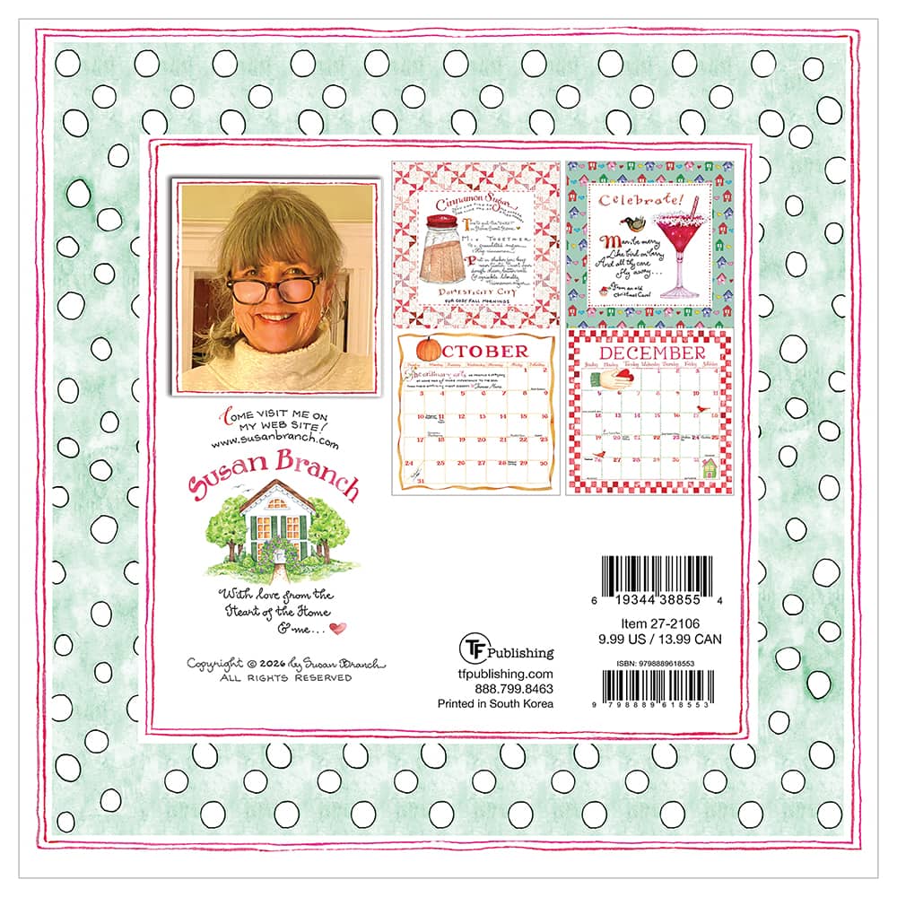 2027 Susan Branch Mini Calendar