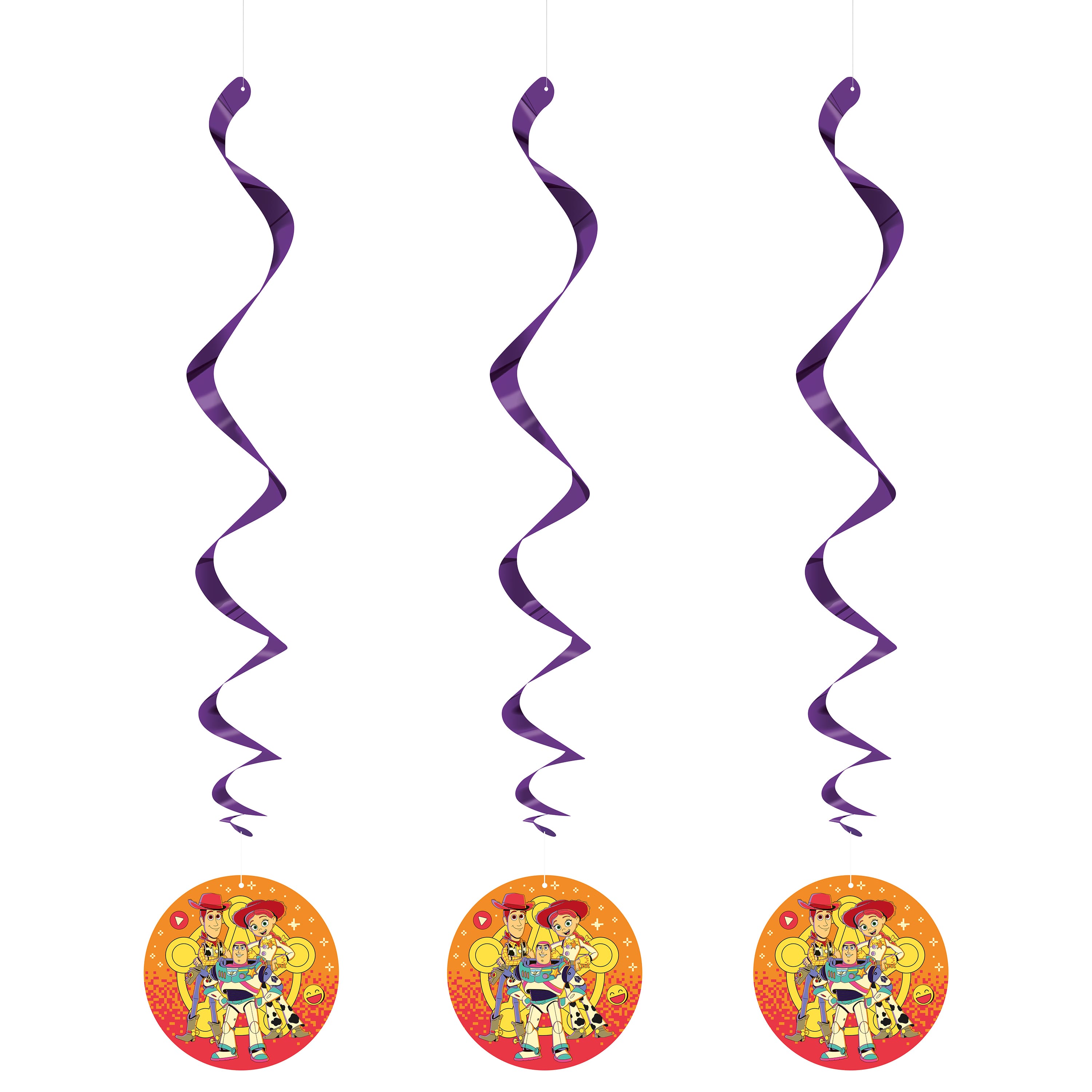 Disney® Toy Story 5 Hanging Swirl Décor, 3ct.