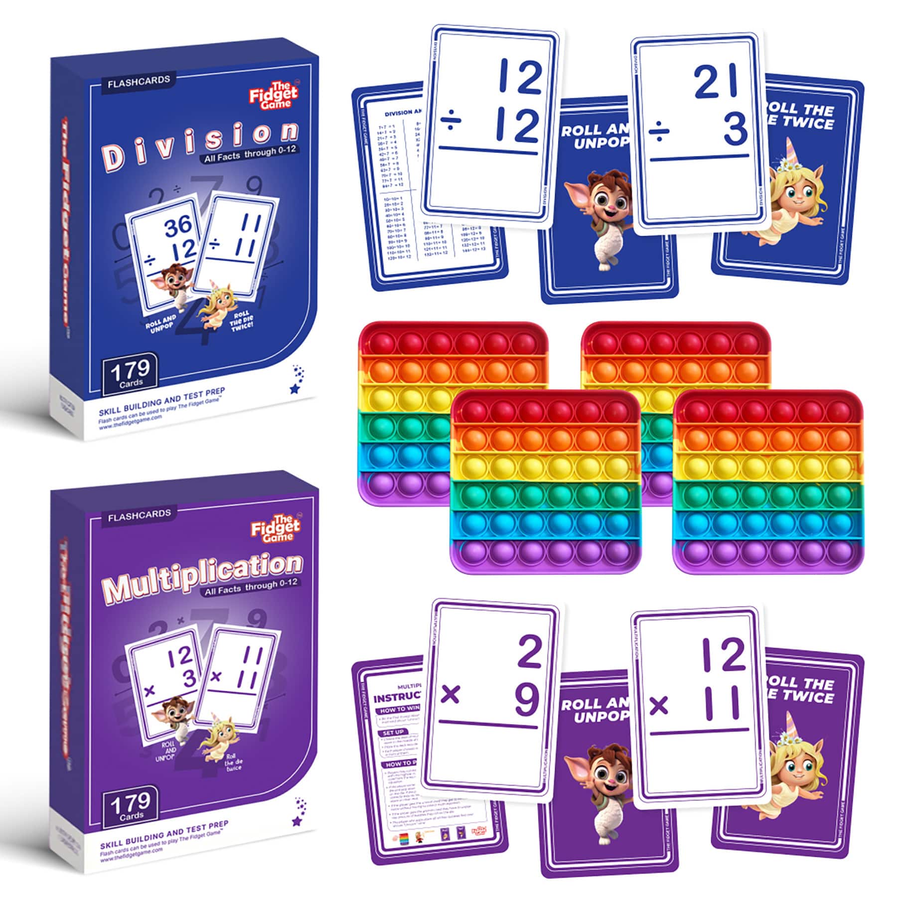 The Fidget Game Math Bundle Set