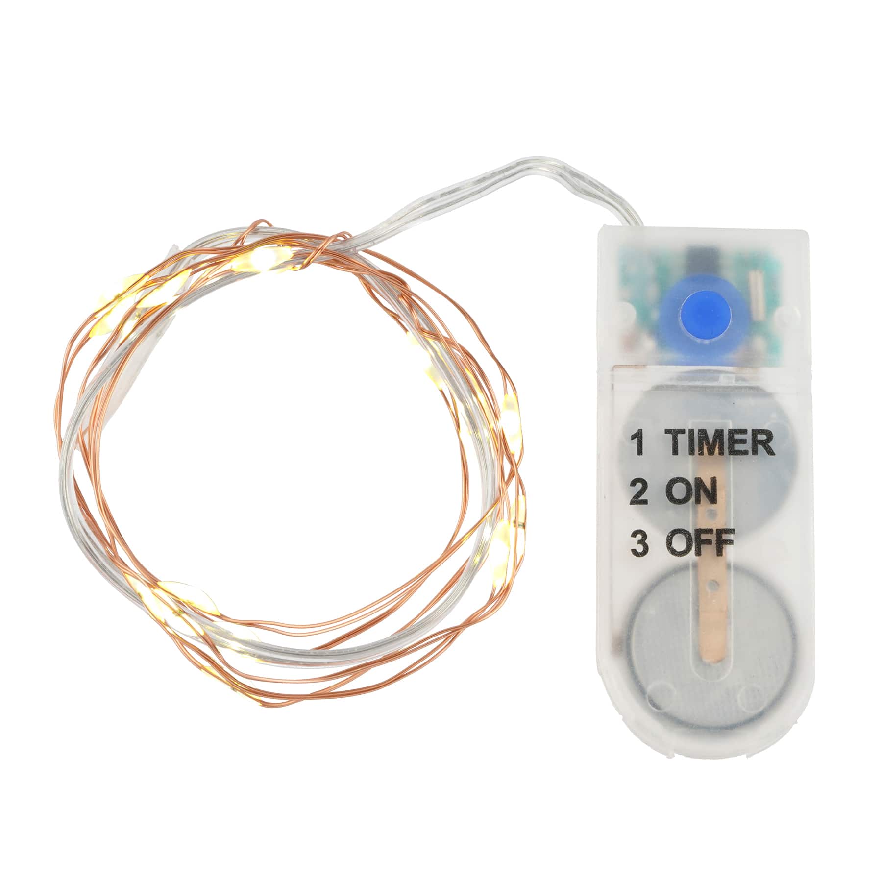 8 Pack: 18ct. Warm White LED String Lights with Copper Wire by Ashland®