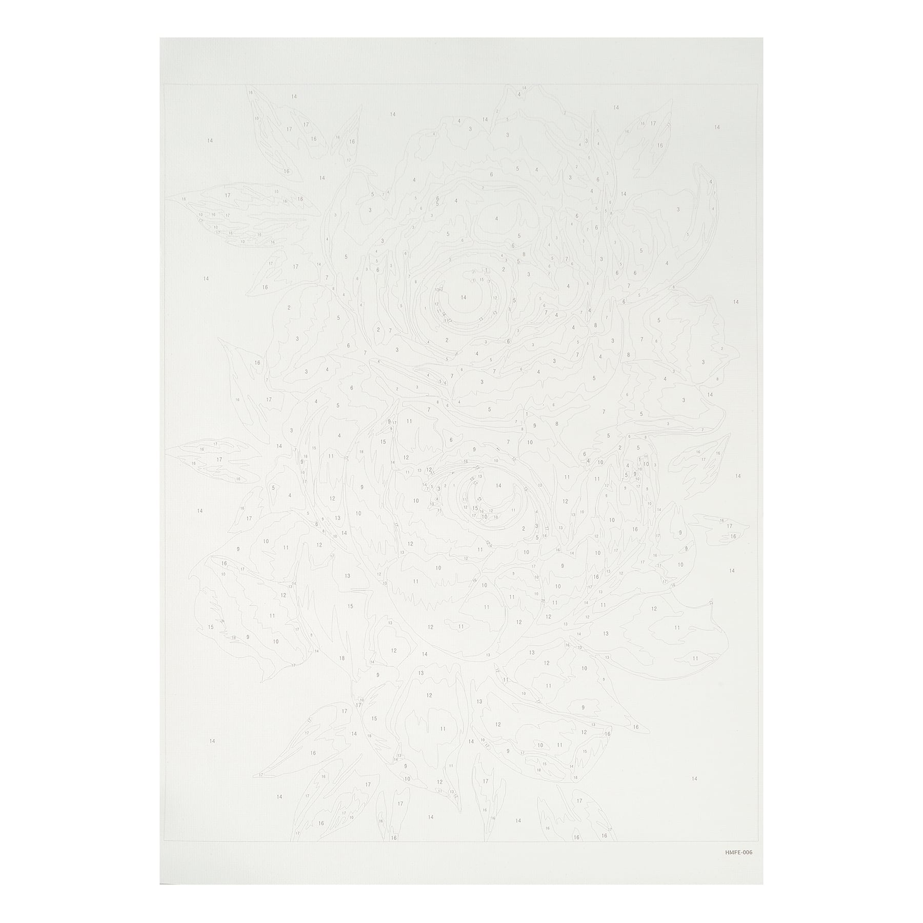 11" x 14" Flower Eyes Paint-by-Number Kit by Artist's Loft®