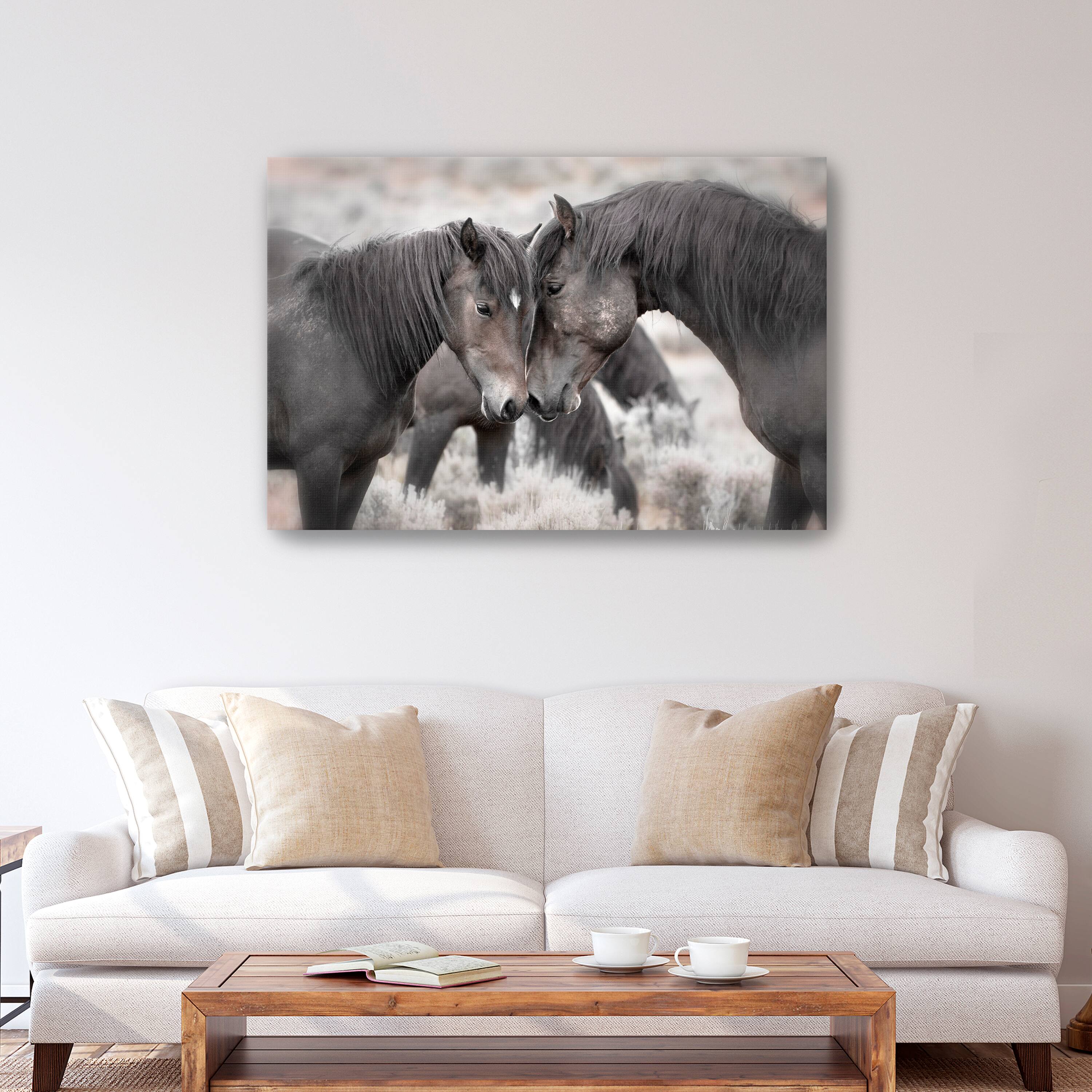 Wild Horses Canvas Giclee
