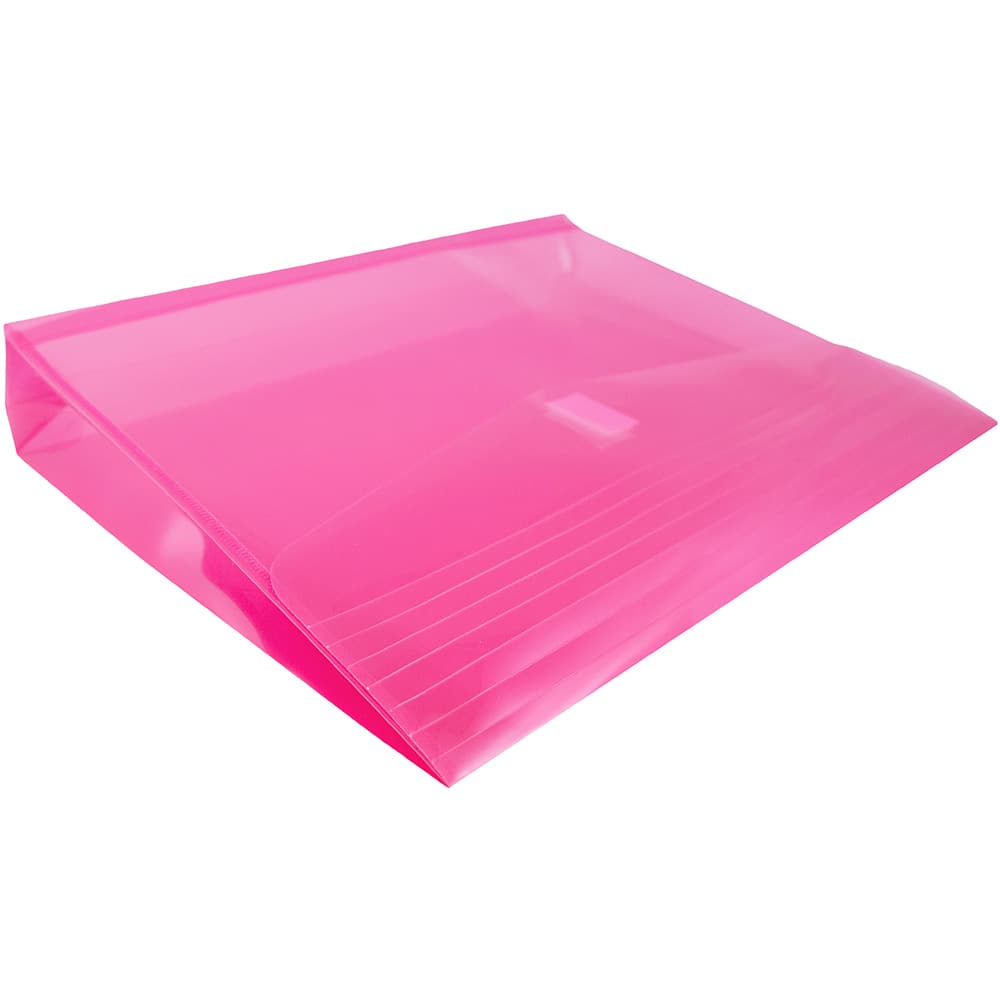 JAM Paper 9.75" x 13" Plastic Hook & Loop Closure Envelopes, 12ct.