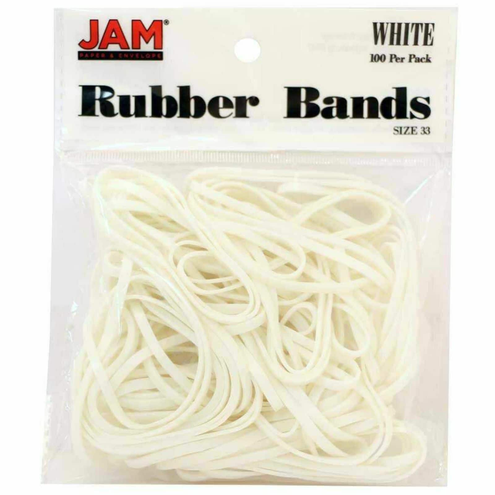 JAM Paper Size 33 Rubber Bands
