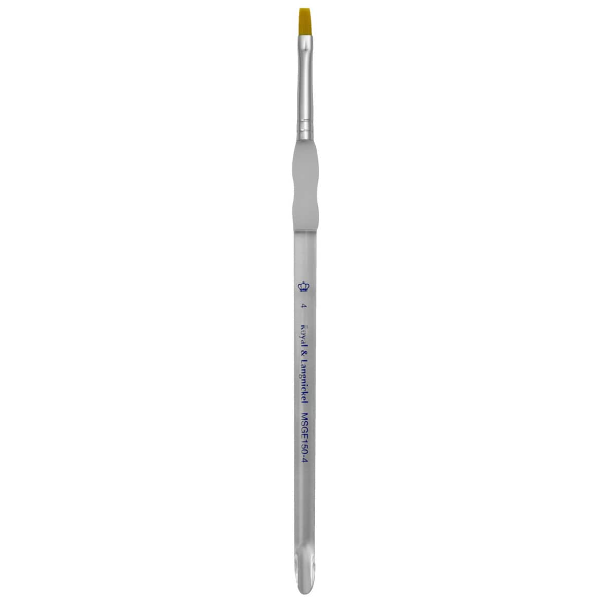12 Pack: Royal & Langnickel® Soft-Grip™ Golden Taklon Short Handle Shader Brush