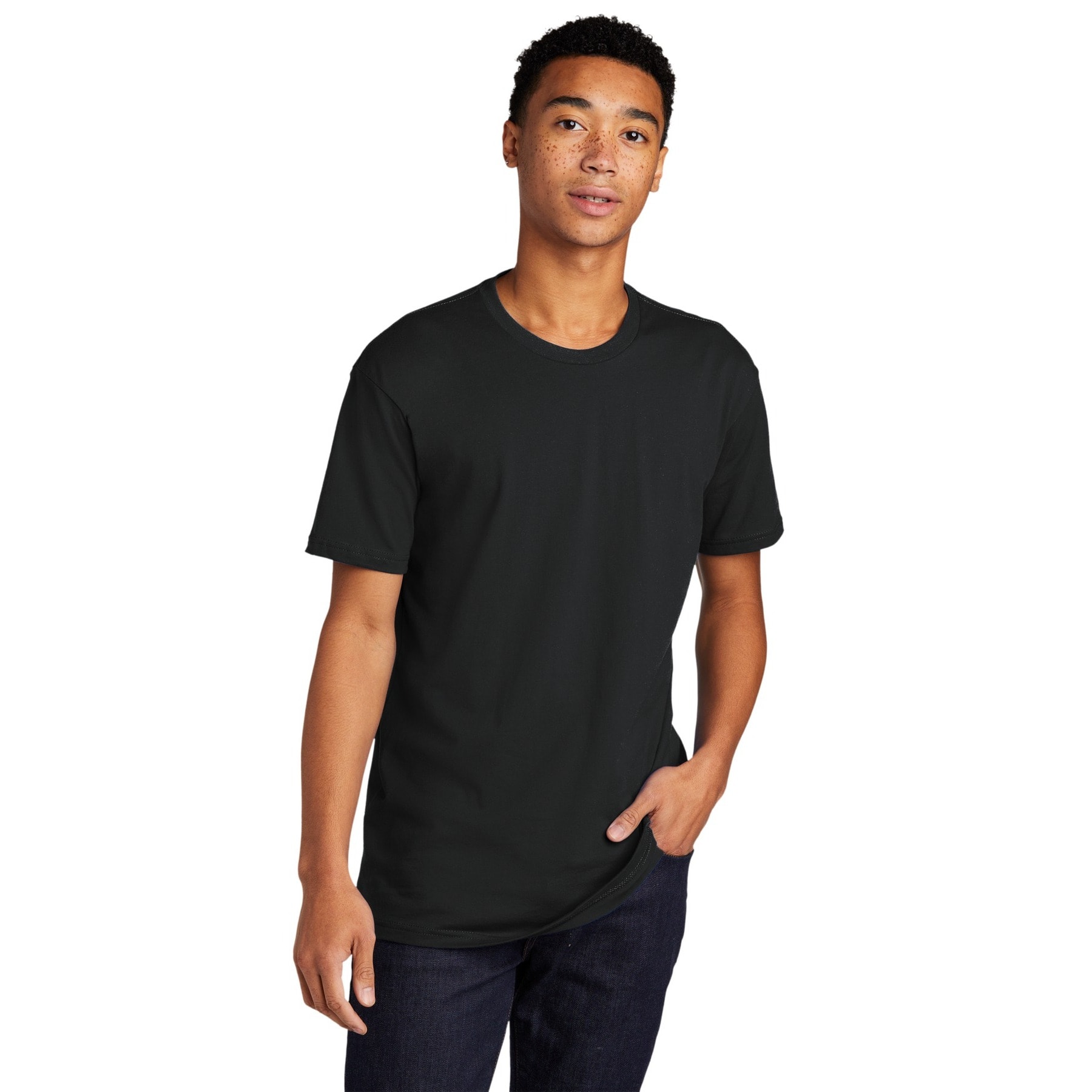 Next Level Neutrals Crew Neck Unisex Cotton T-Shirt