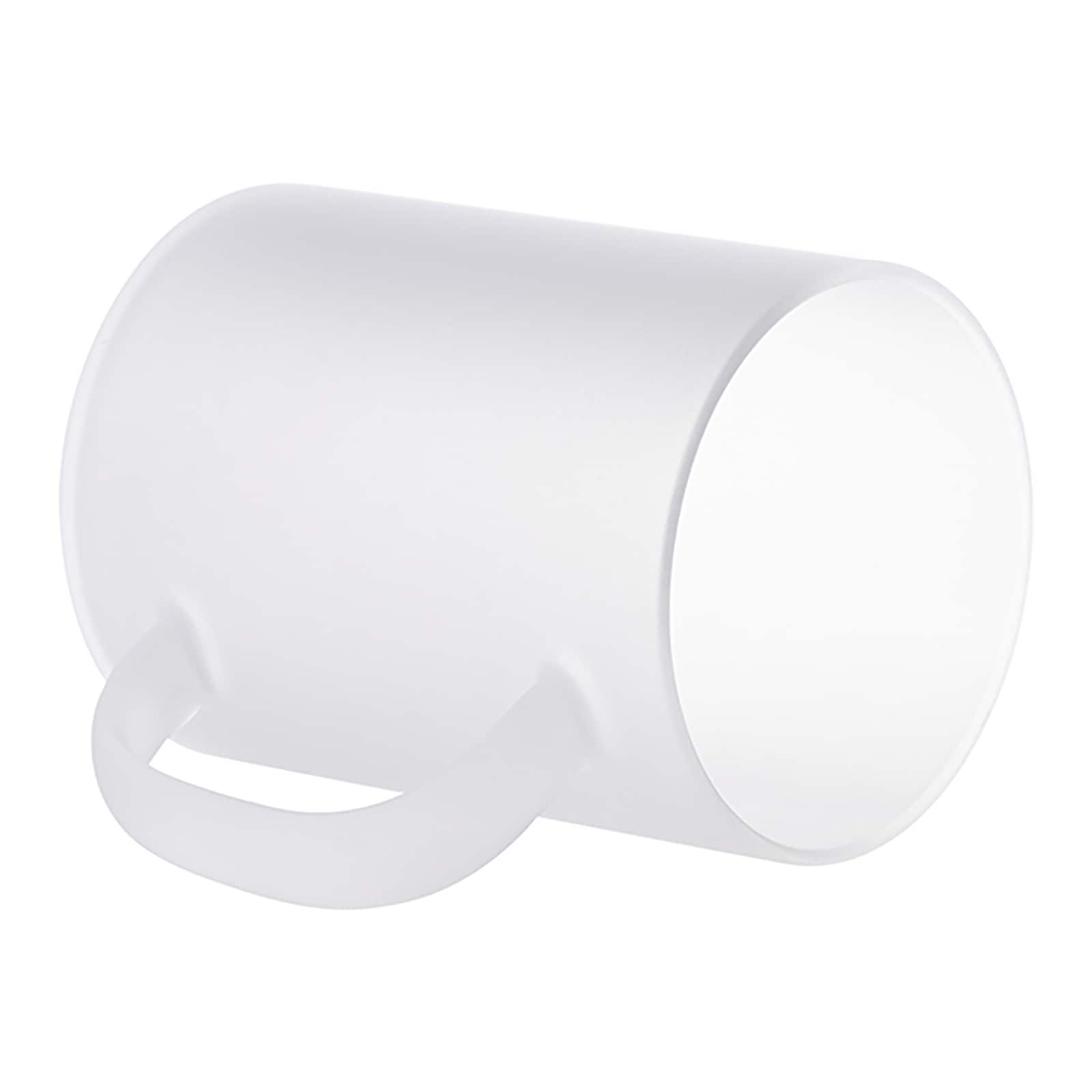 Craft Express 4ct. 15oz. Frosted White Glass Mug