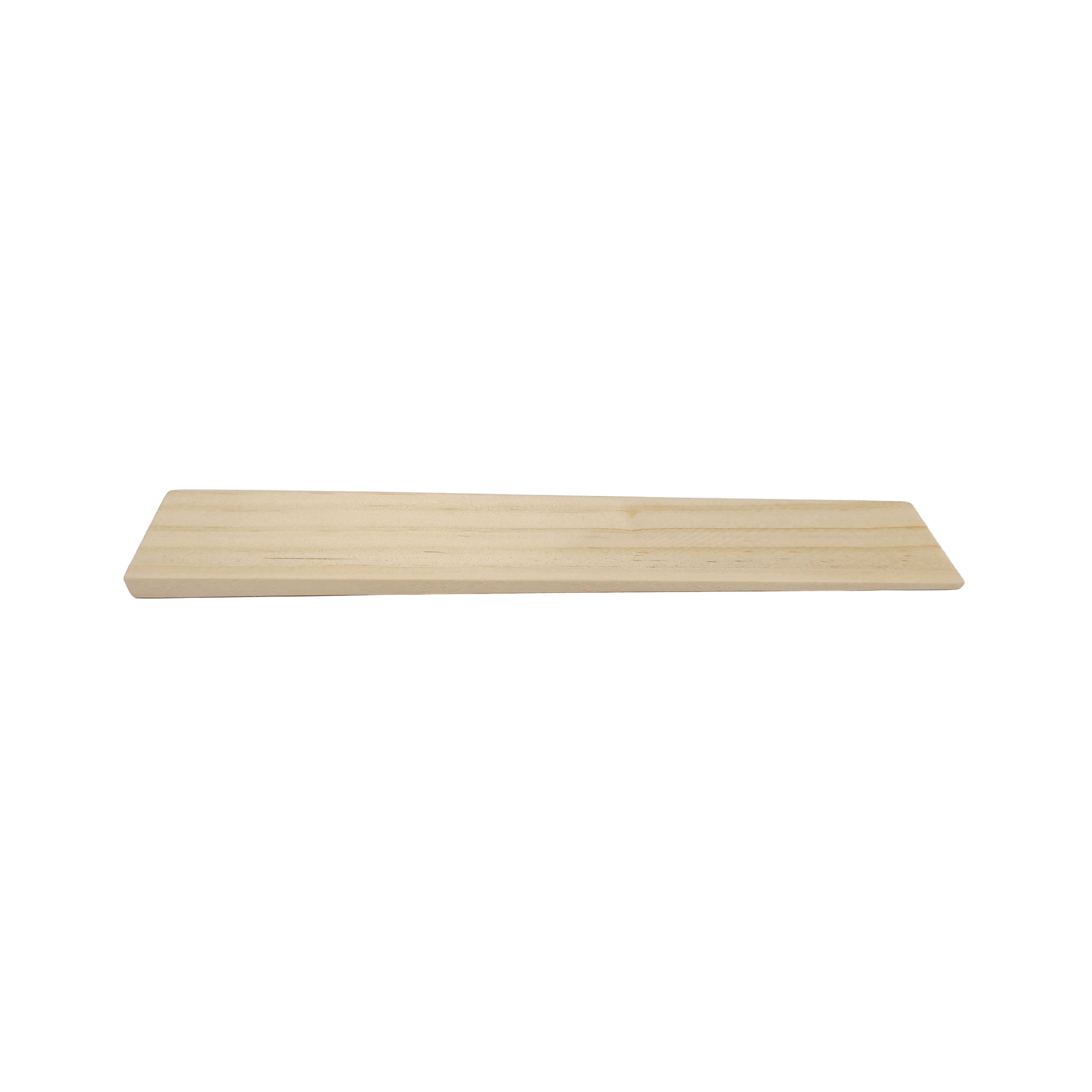 6 Packs: 12 ct. (72 total) 8" Angled Pinewood Shims by Make Market®