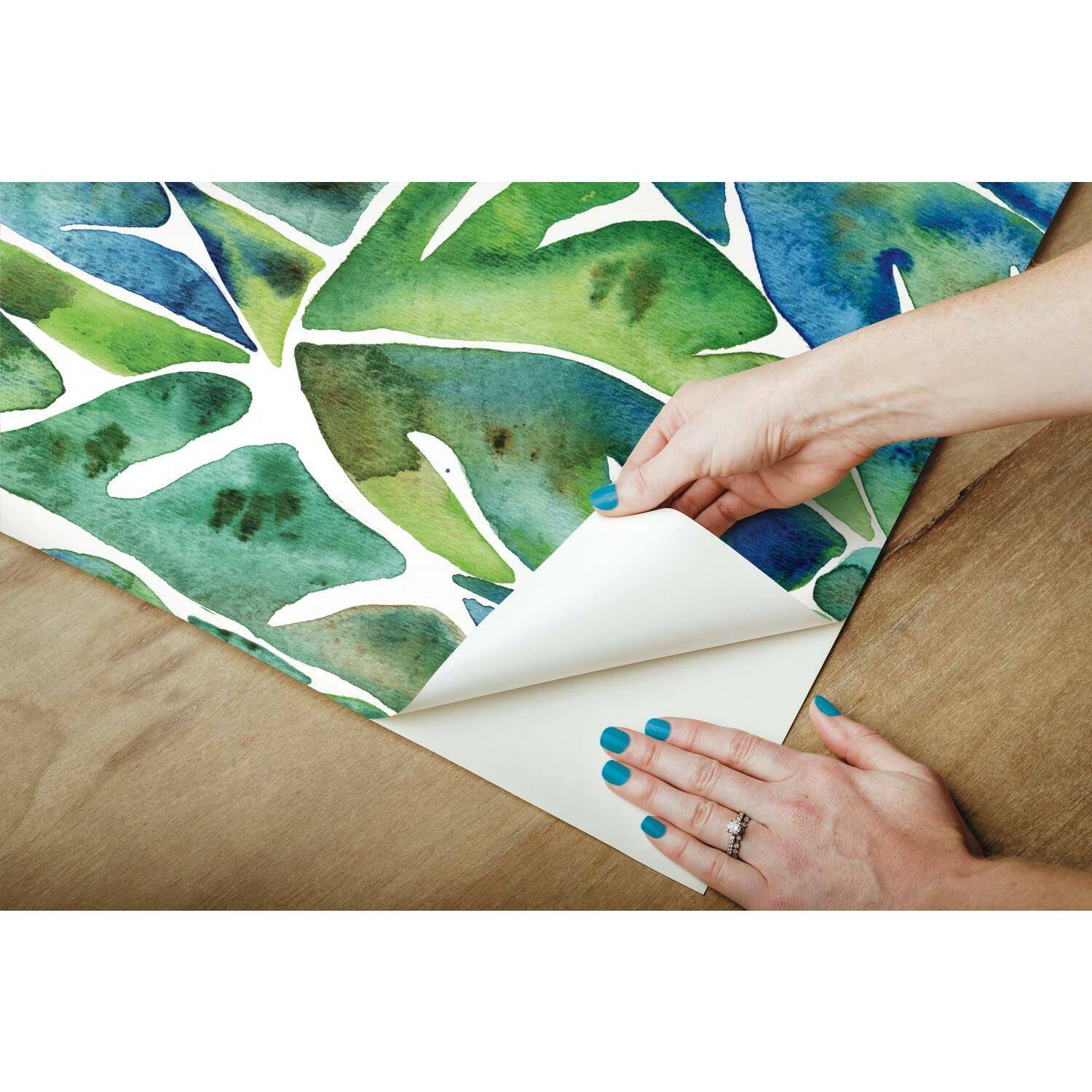RoomMates Cat Coquillette Philodendron Peel & Stick Wallpaper