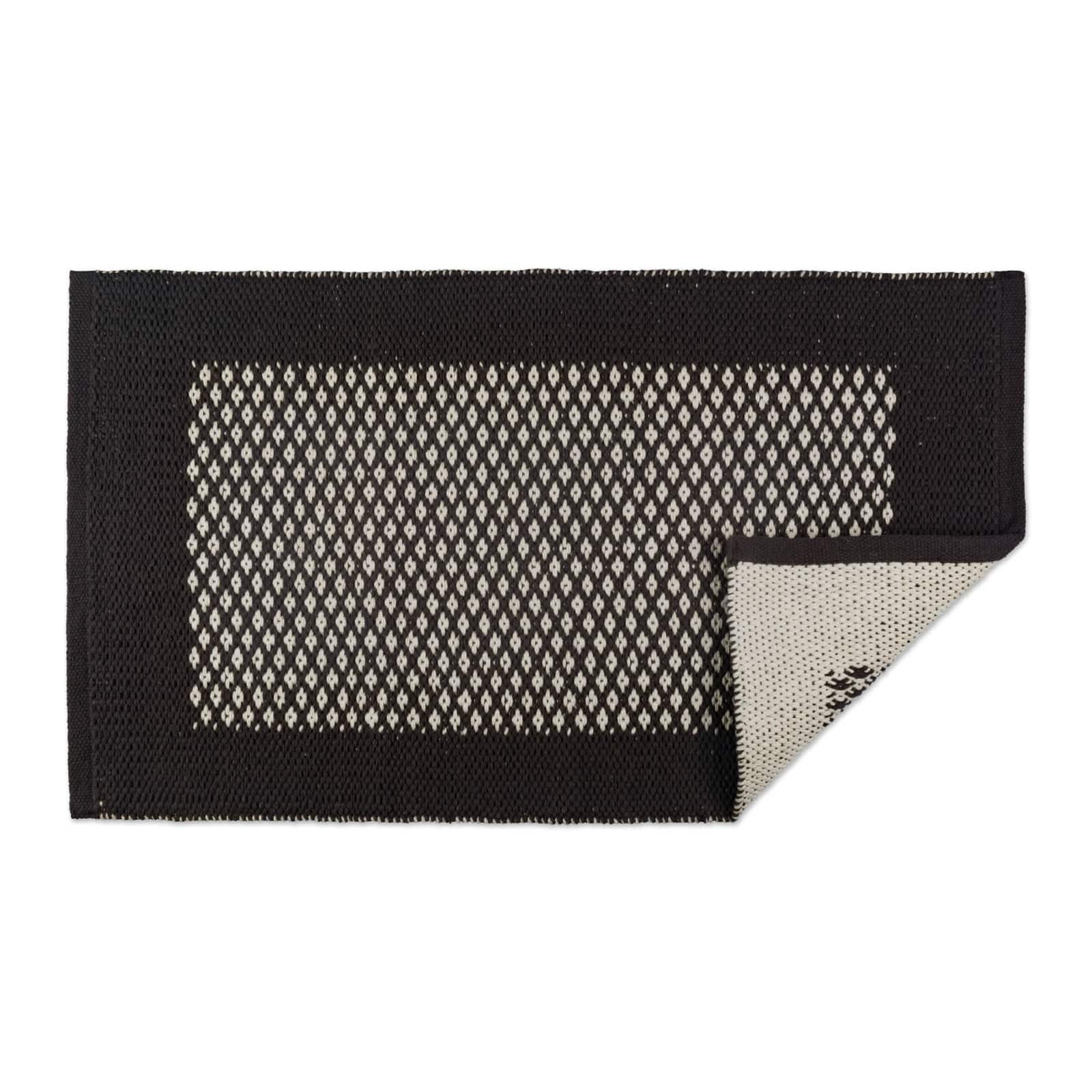 DII® Mineral Bordered with Small Diamonds Rug, 2ft. x 3ft.