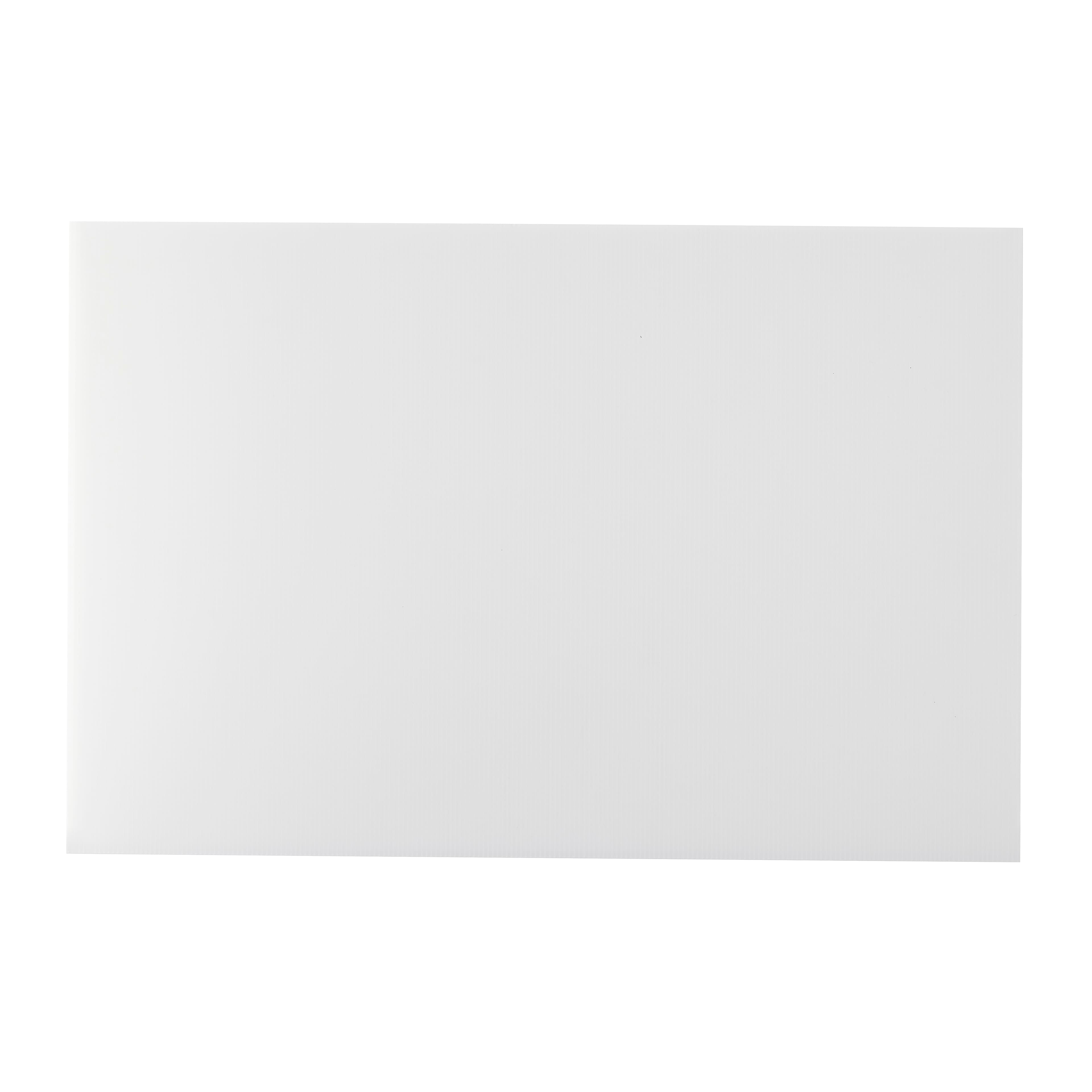 15 Pack: 20" x 30" White Plastic Corrugated Board by Creatology™