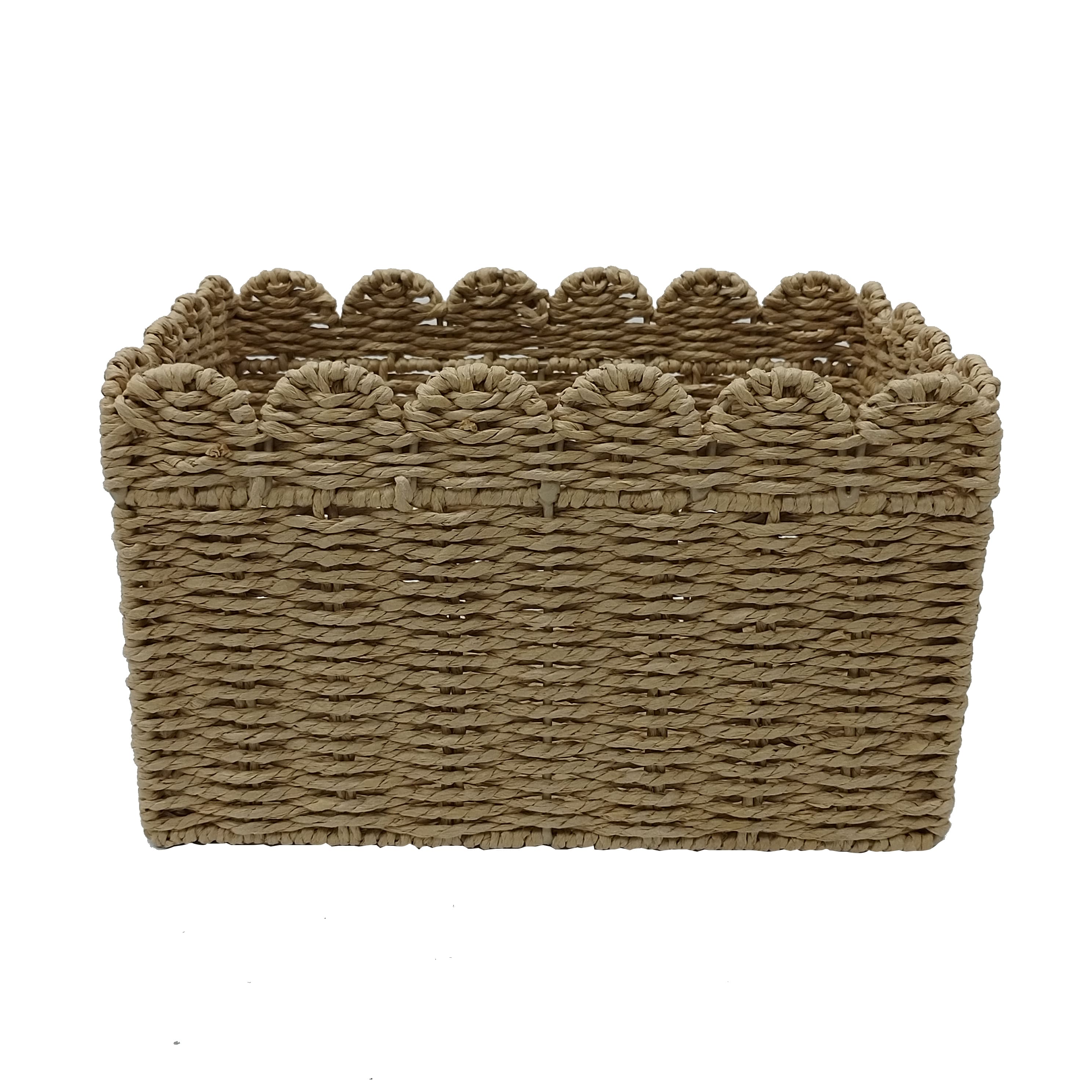 11.75" x 8" Woven Paper Rope Basket by Celebrate It™