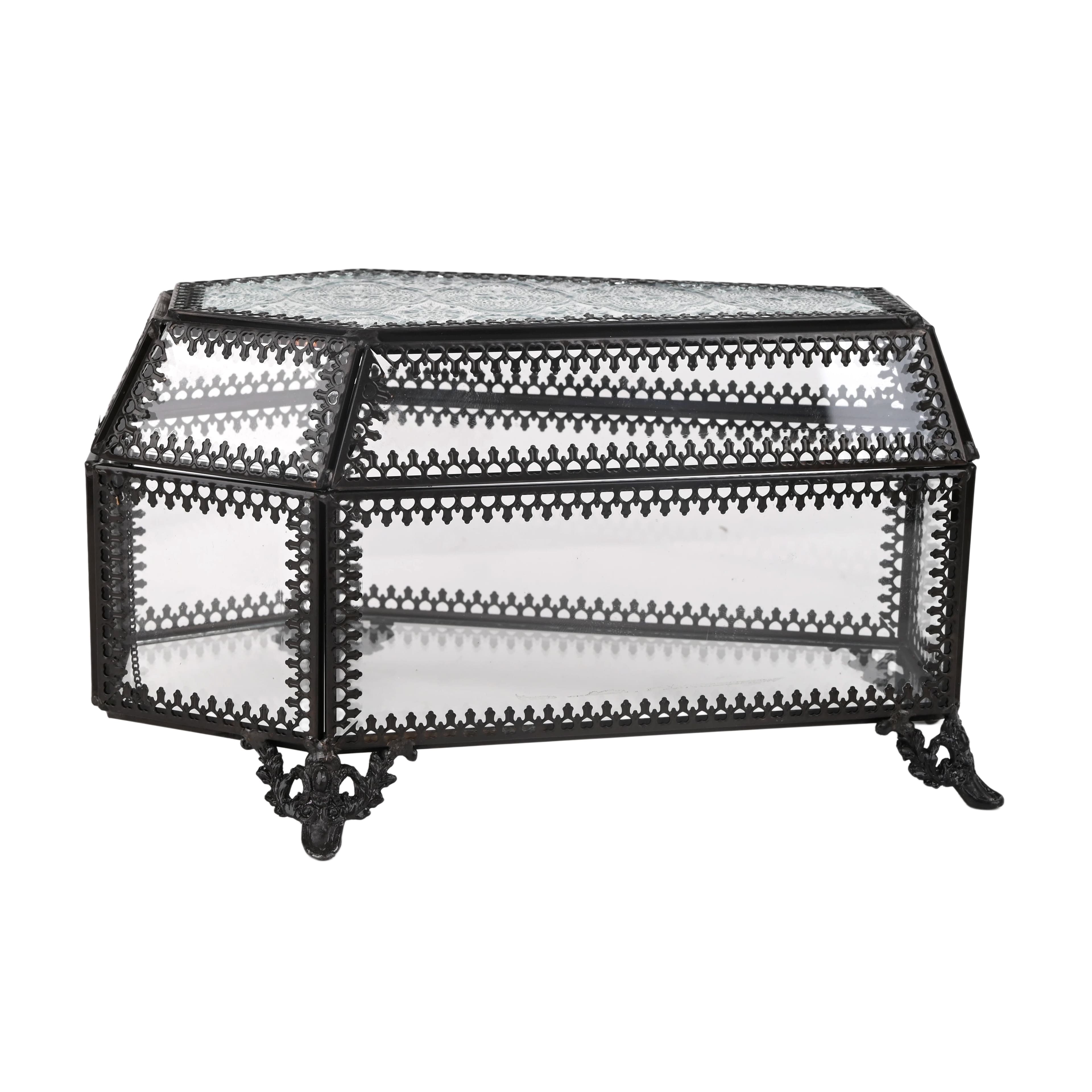 8" Glass Coffin Terrarium by Ashland®