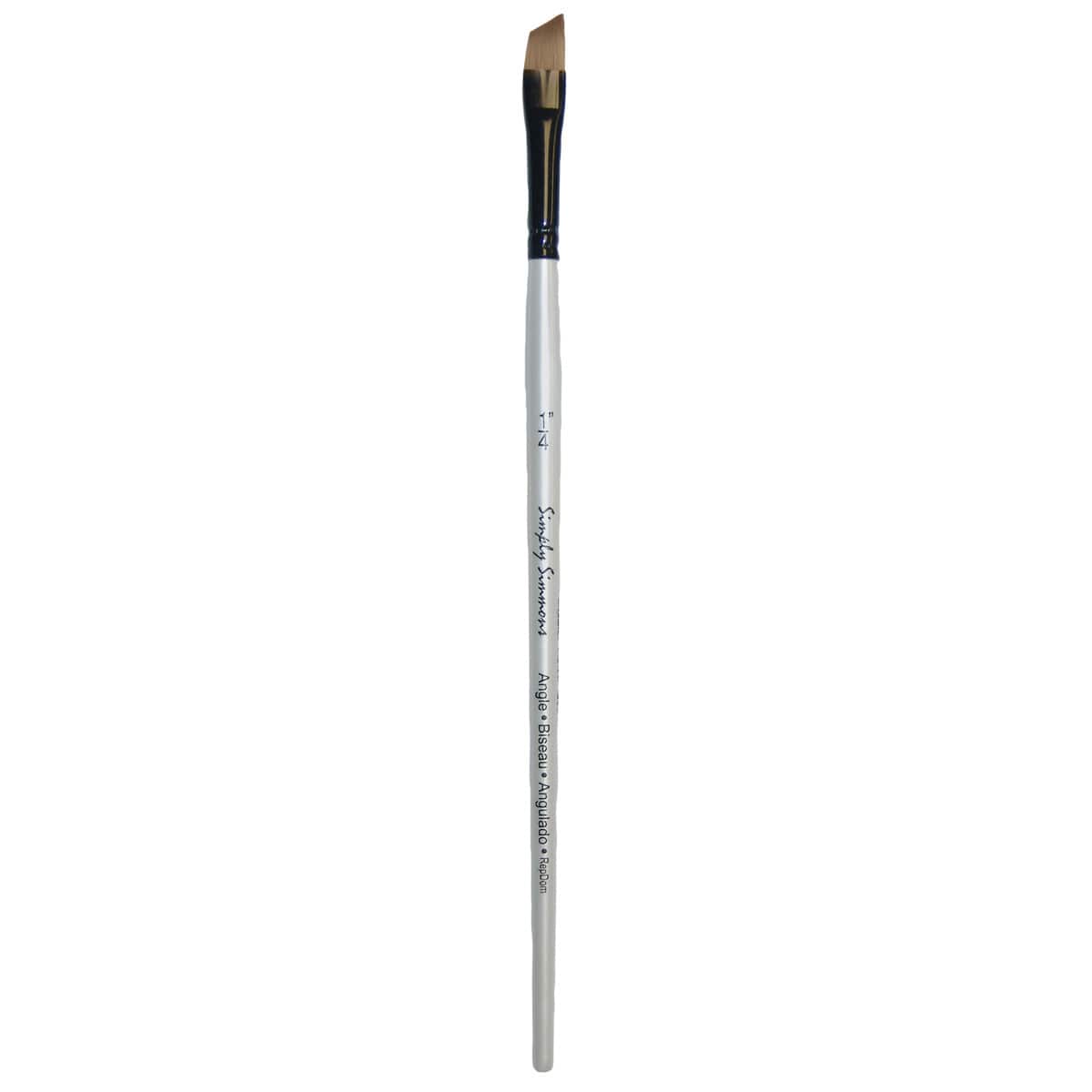 Simply Simmons Short Handle Angle Shader Brush