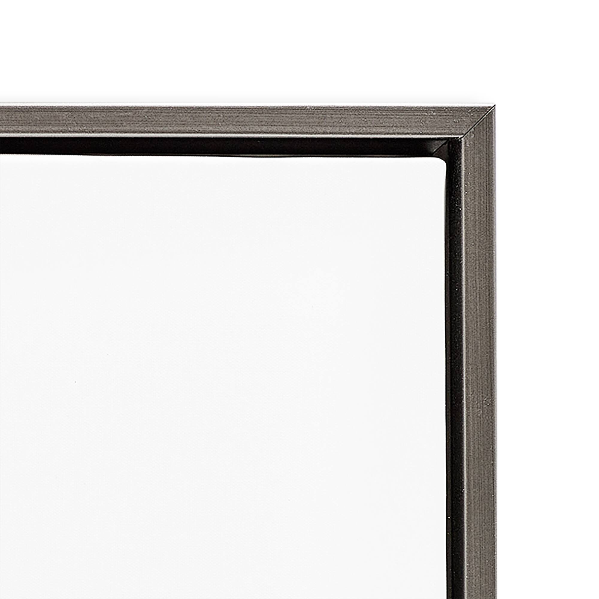 Stupell Industries Whimsical Spring Bunny Floating Frame Wall Art