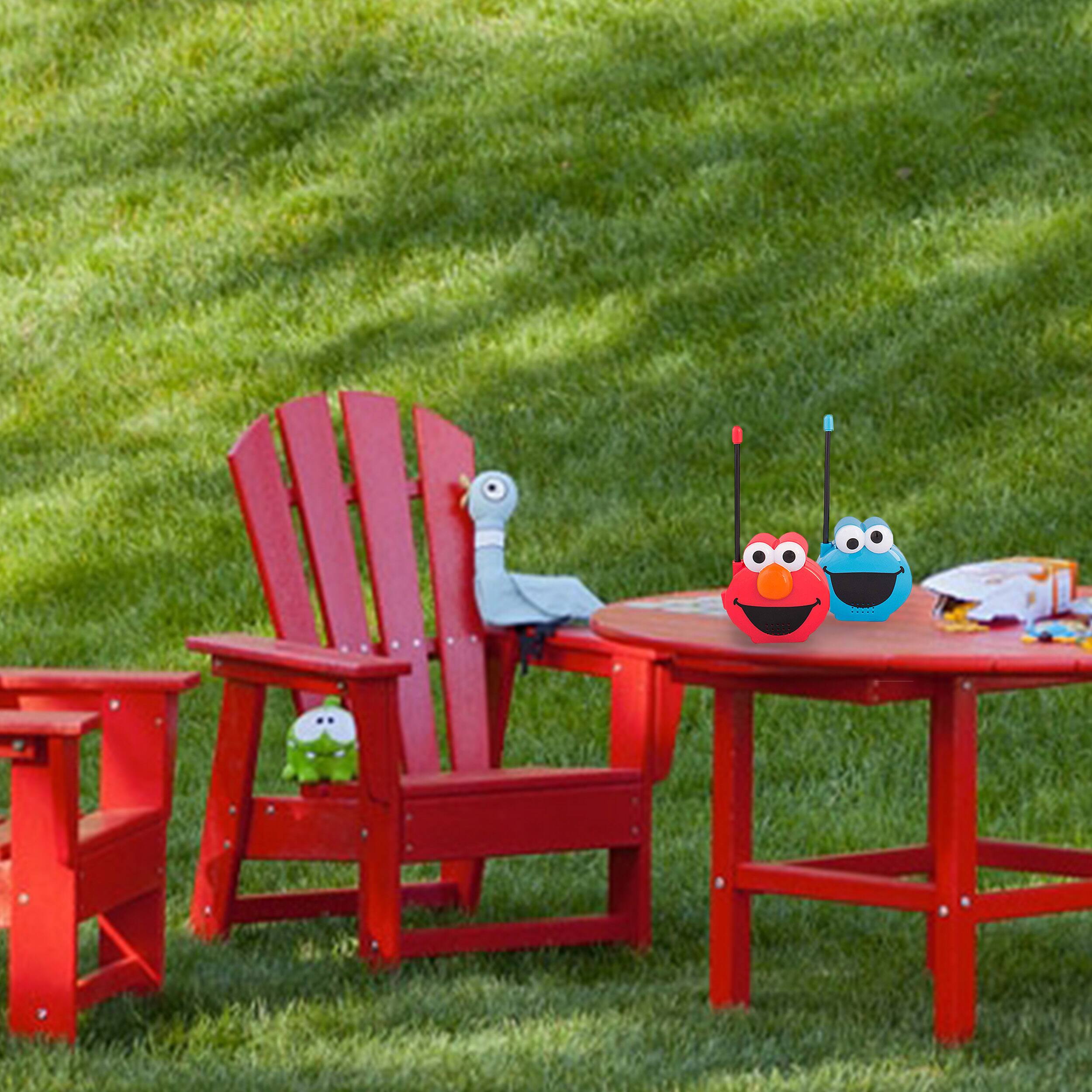 Sesame Street® Elmo & Cookie Monster Molded Walkie Talkies
