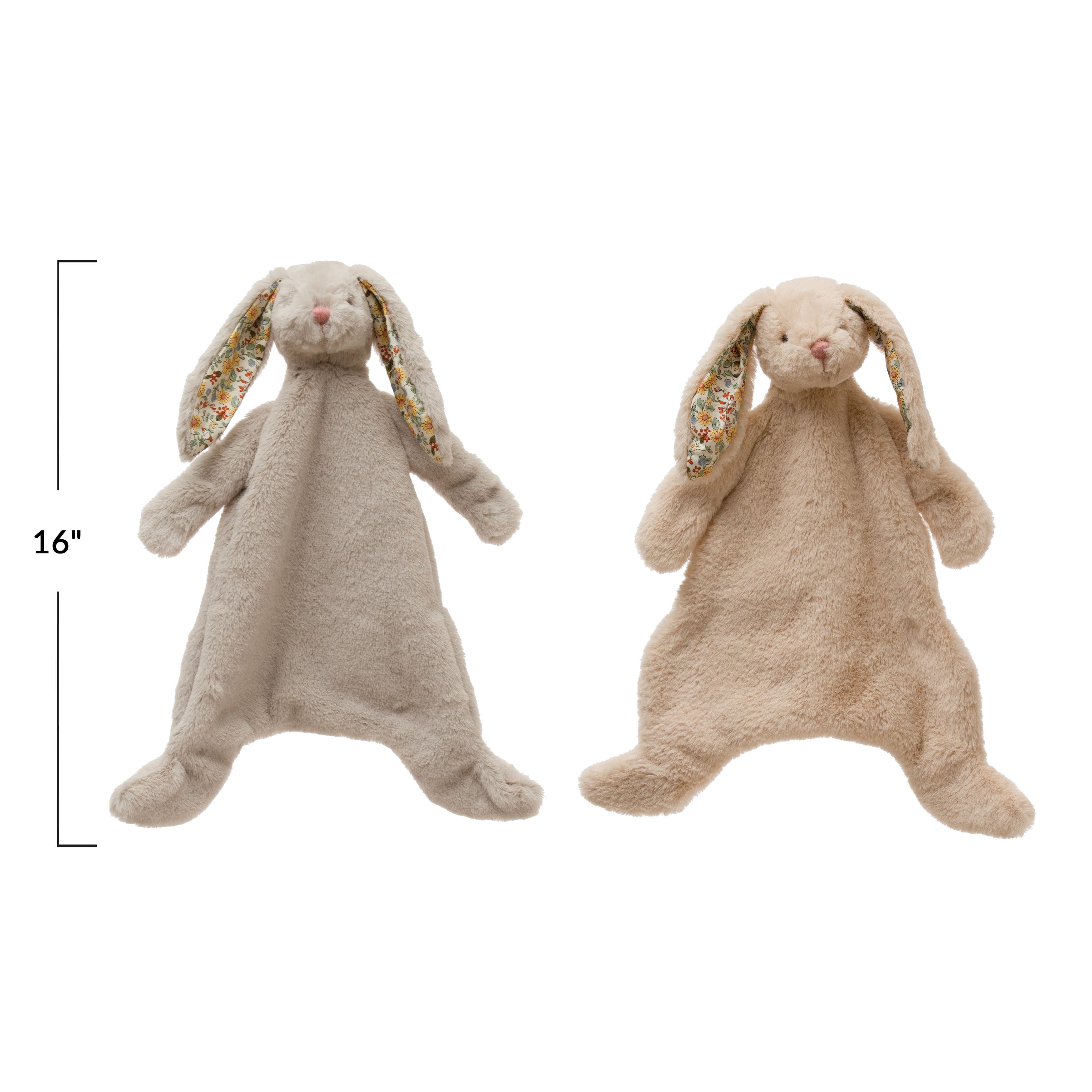 Hello Honey® 16" Plush Bunny Snuggle Toy Set