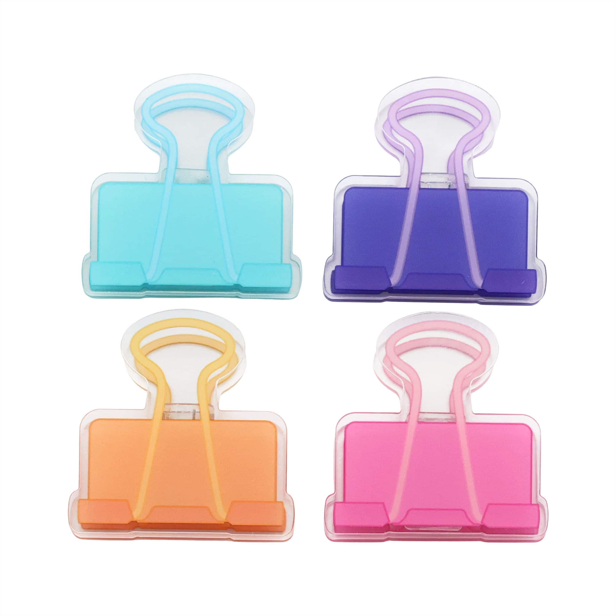Teacher Acrylic Binder Clips, 4ct. by B2C™