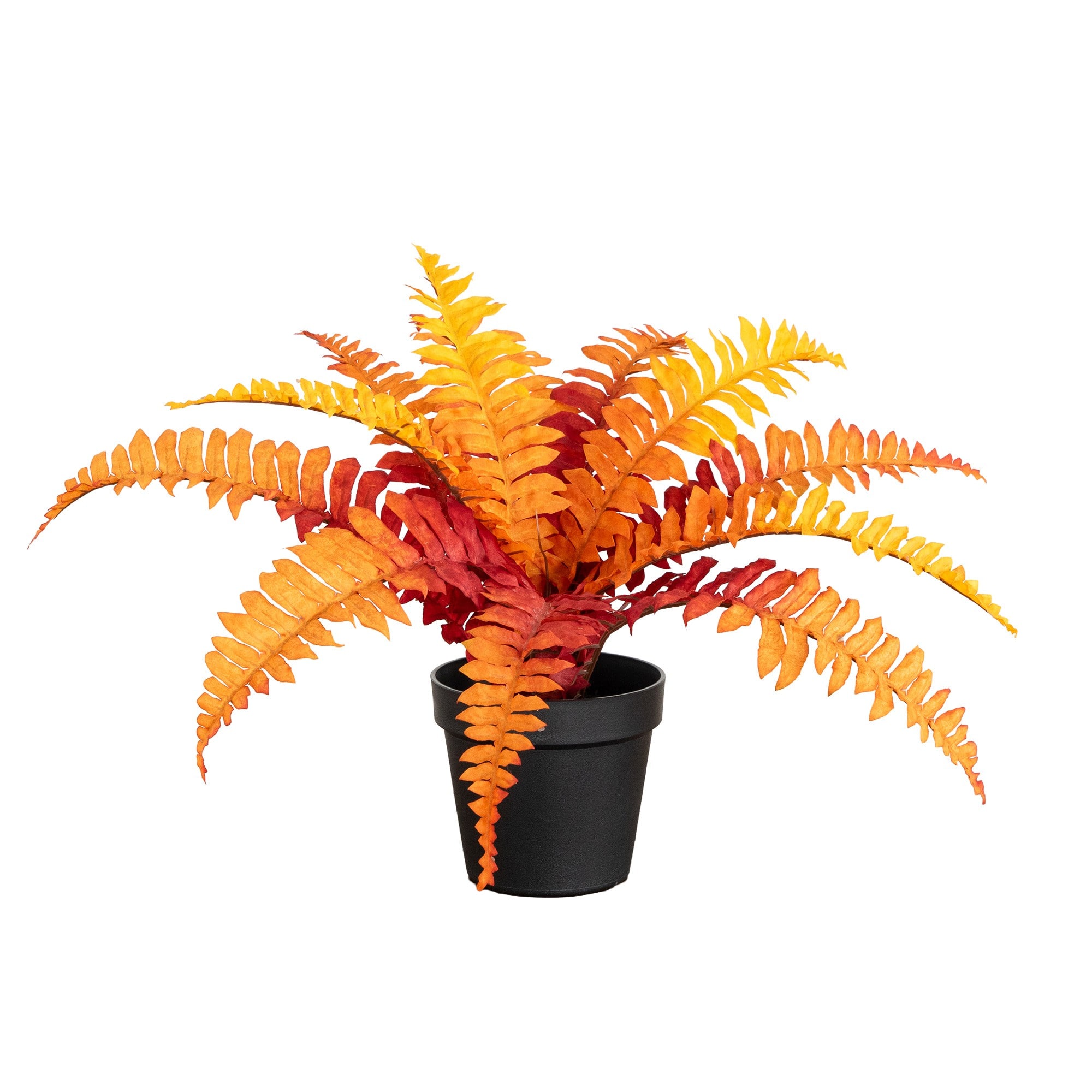 13" Autumn Artificial Fall Boston Fern Plant