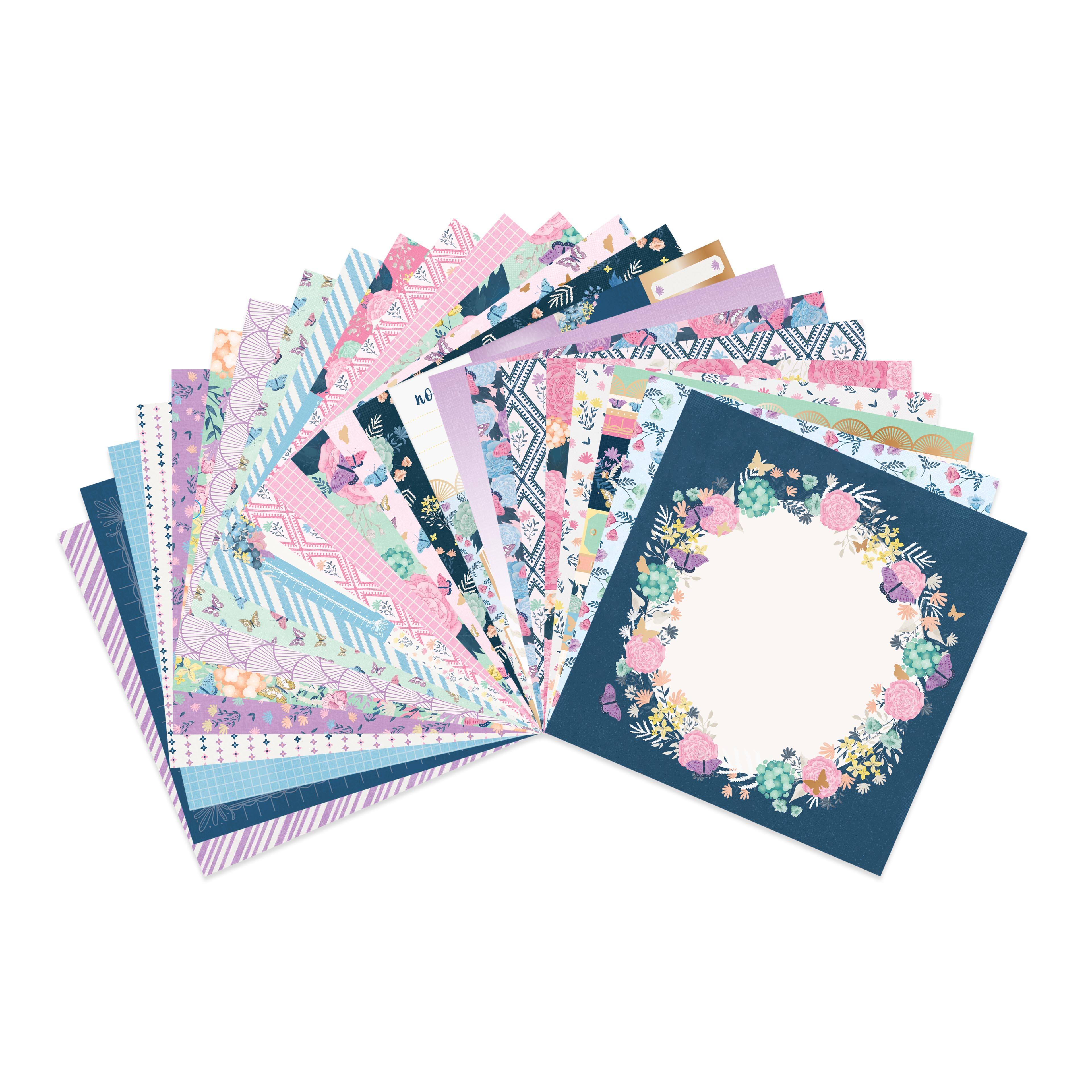 12 Pack: 6" x 6" Bloomsbury Paper Pad by Recollections™