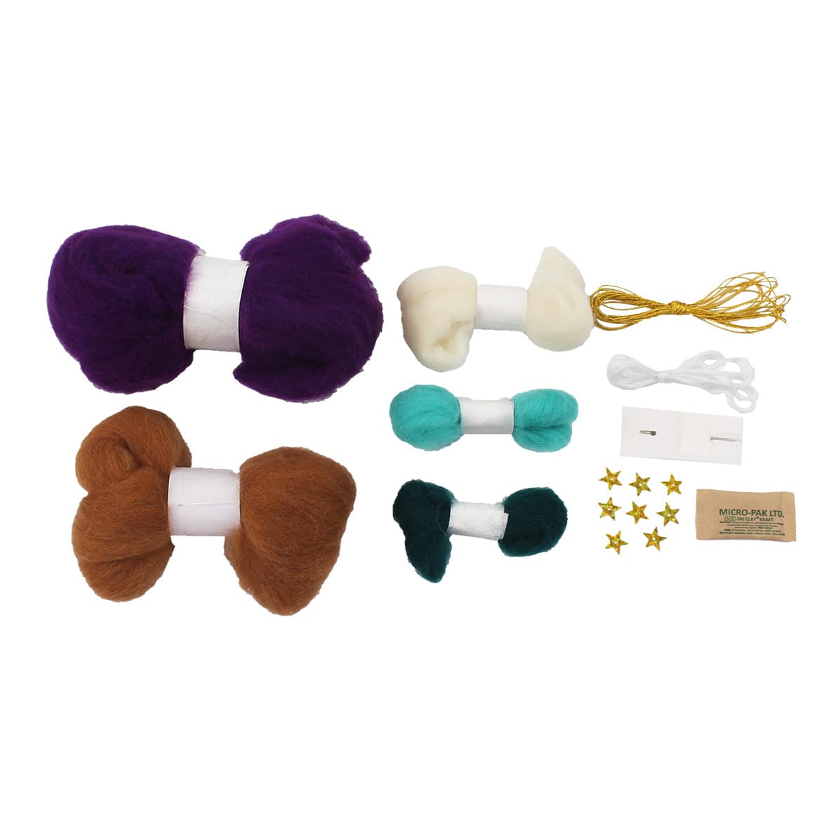 Magical Eye Crystal Ball Halloween Needle Felting Kit by Loops & Threads®