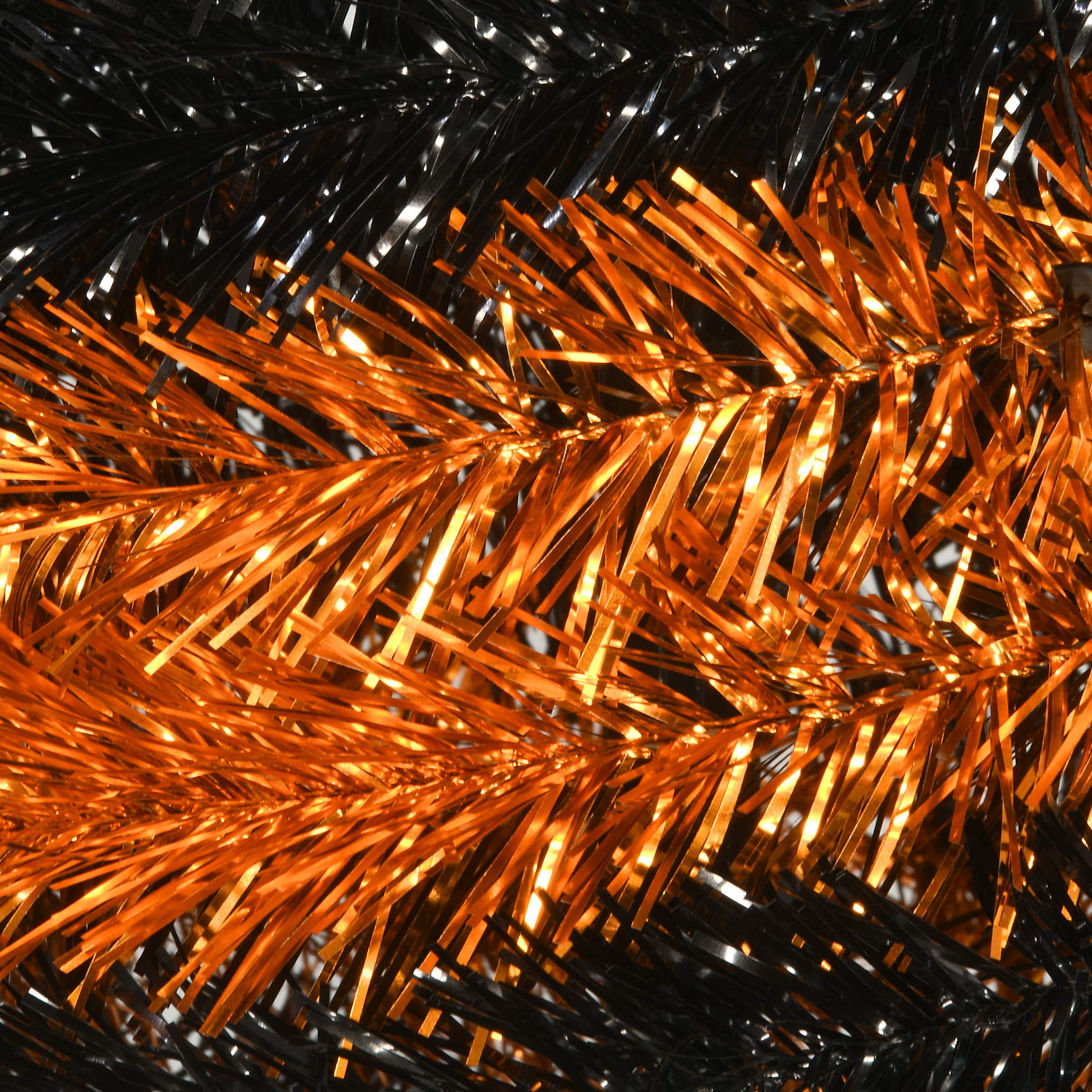 7.5ft. Unlit & Black Pop-Up Artificial Halloween Tree