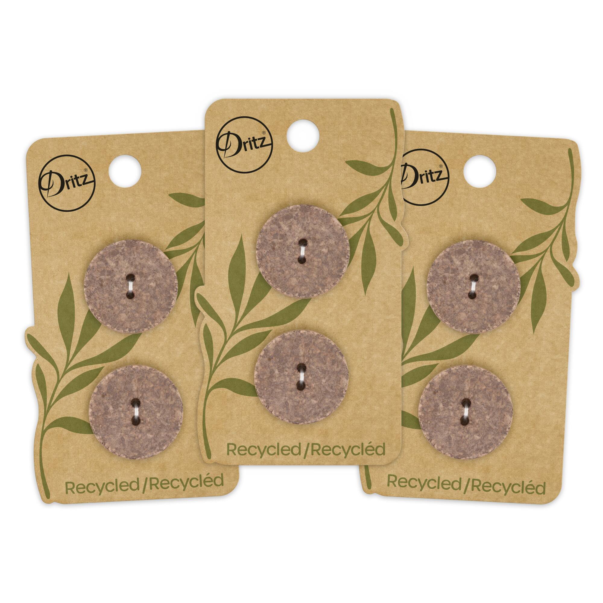 Dritz® 23mm Recycled Cotton Round Buttons