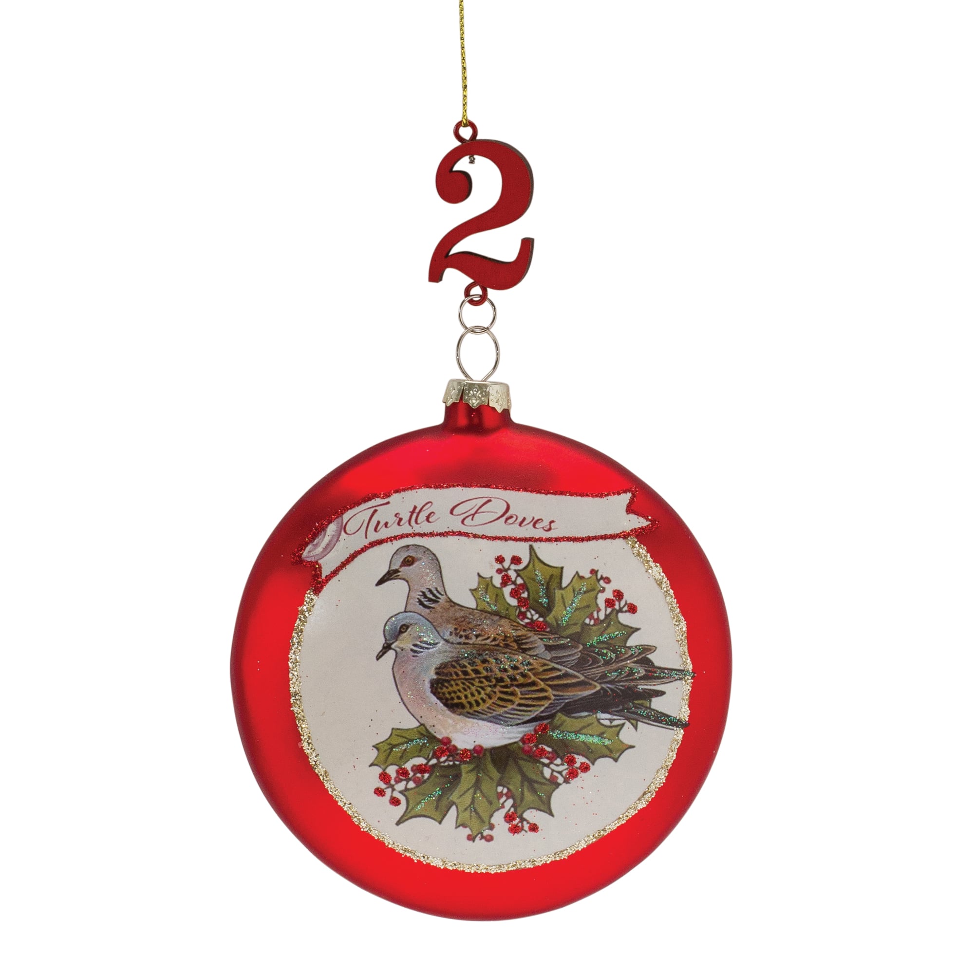 Twelve Days of Christmas Ornament Set