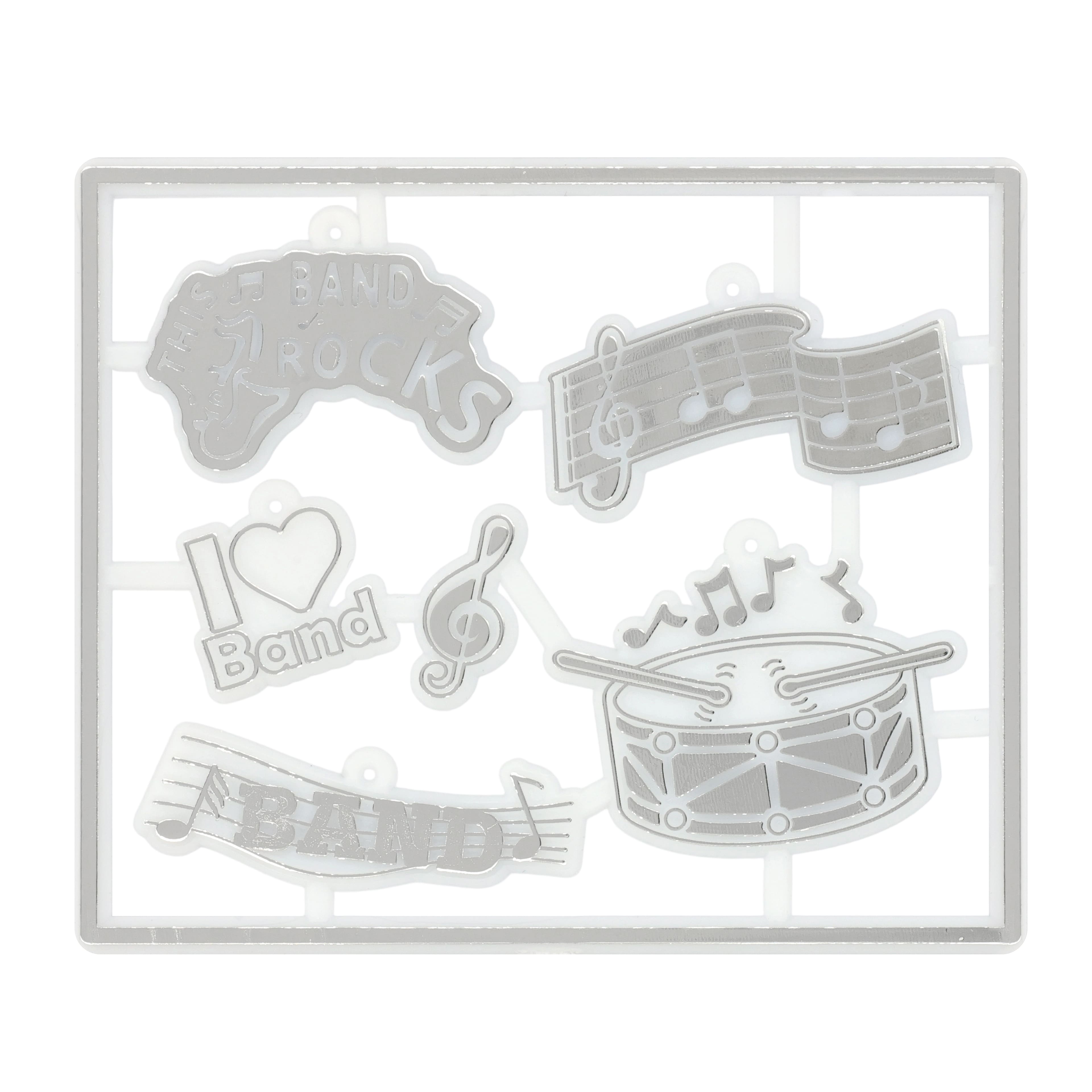 Silver Band Homecoming Embellishments Pack by Celebrate It®