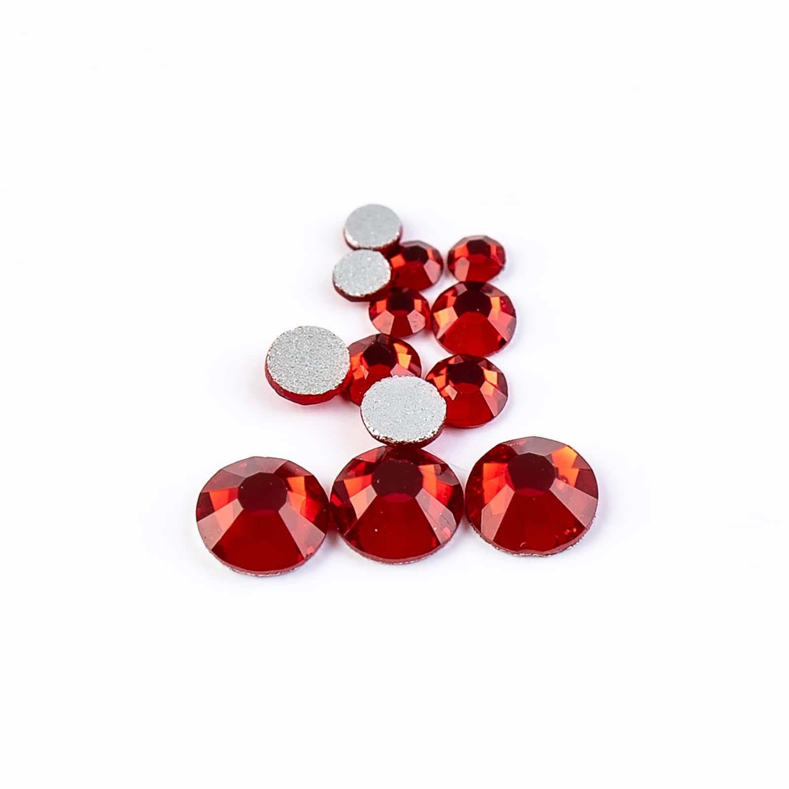 Crystal Lane DIY Assorted Glass Round Flatback Rhinestones Combo