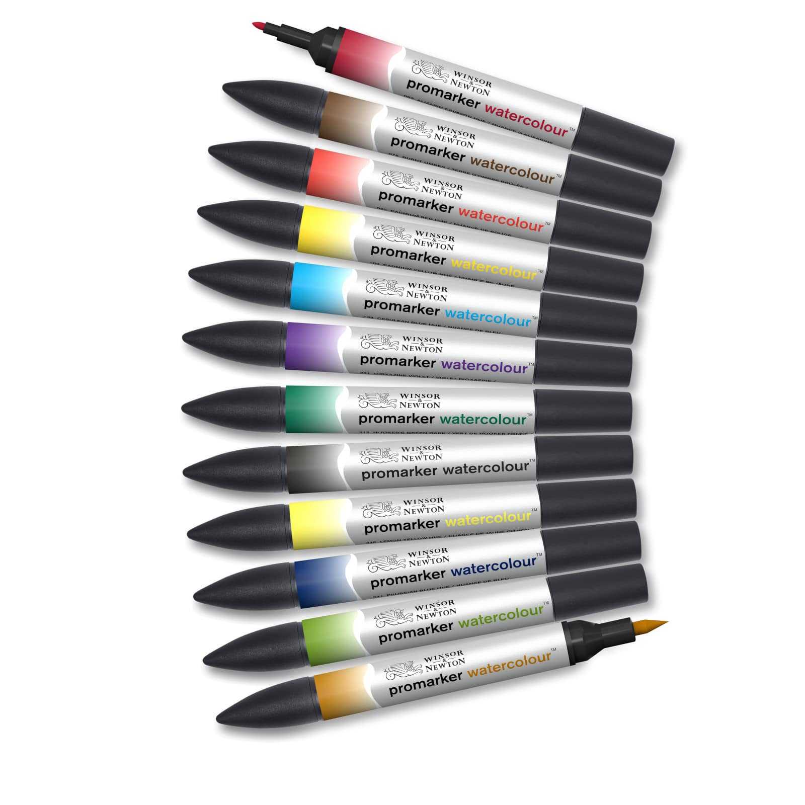 Winsor & Newton® ProMarker™ Basic Tones 12 Watercolor Marker Set