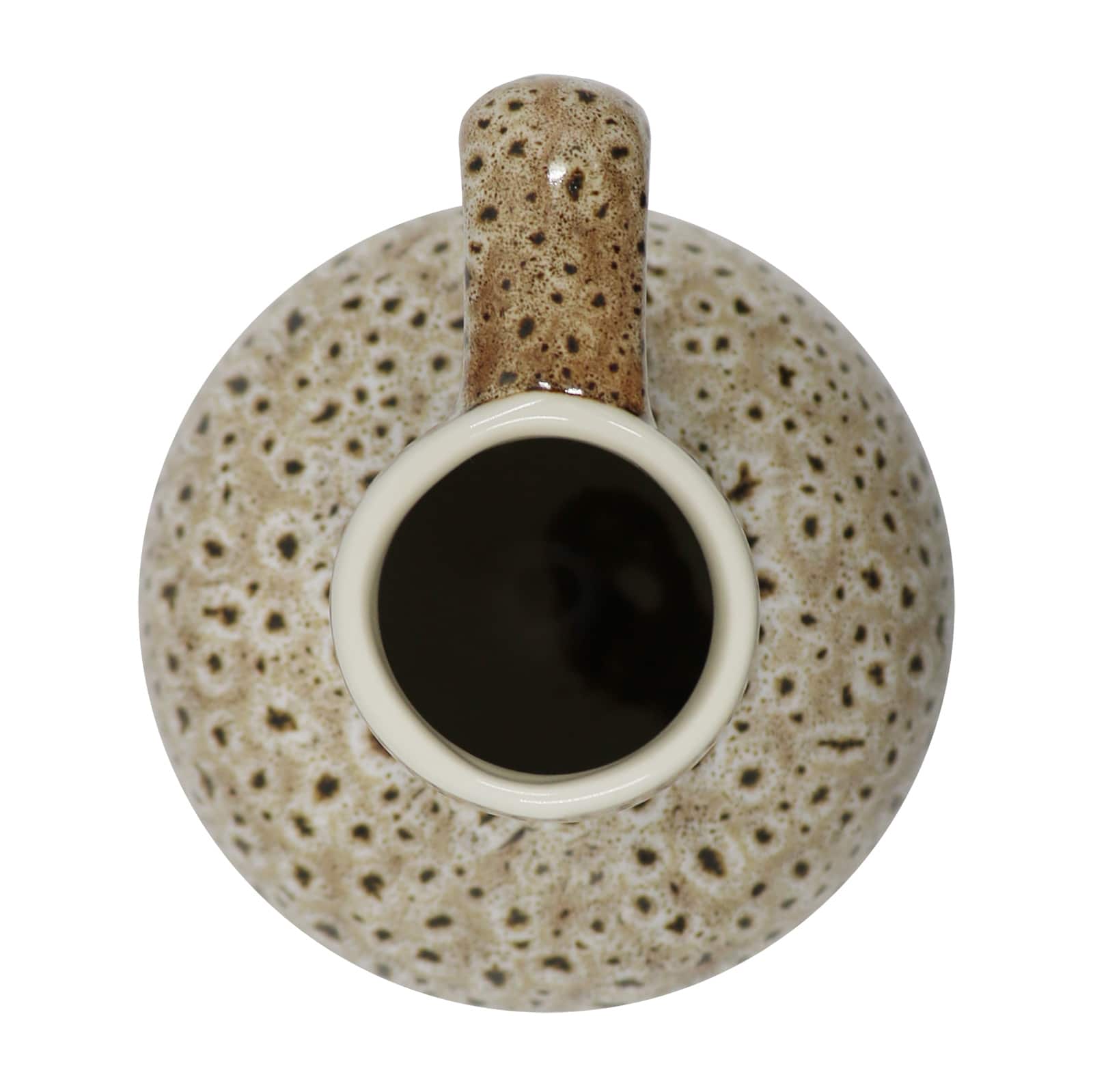 8.75" Cream Ceramic Vase by Ashland®