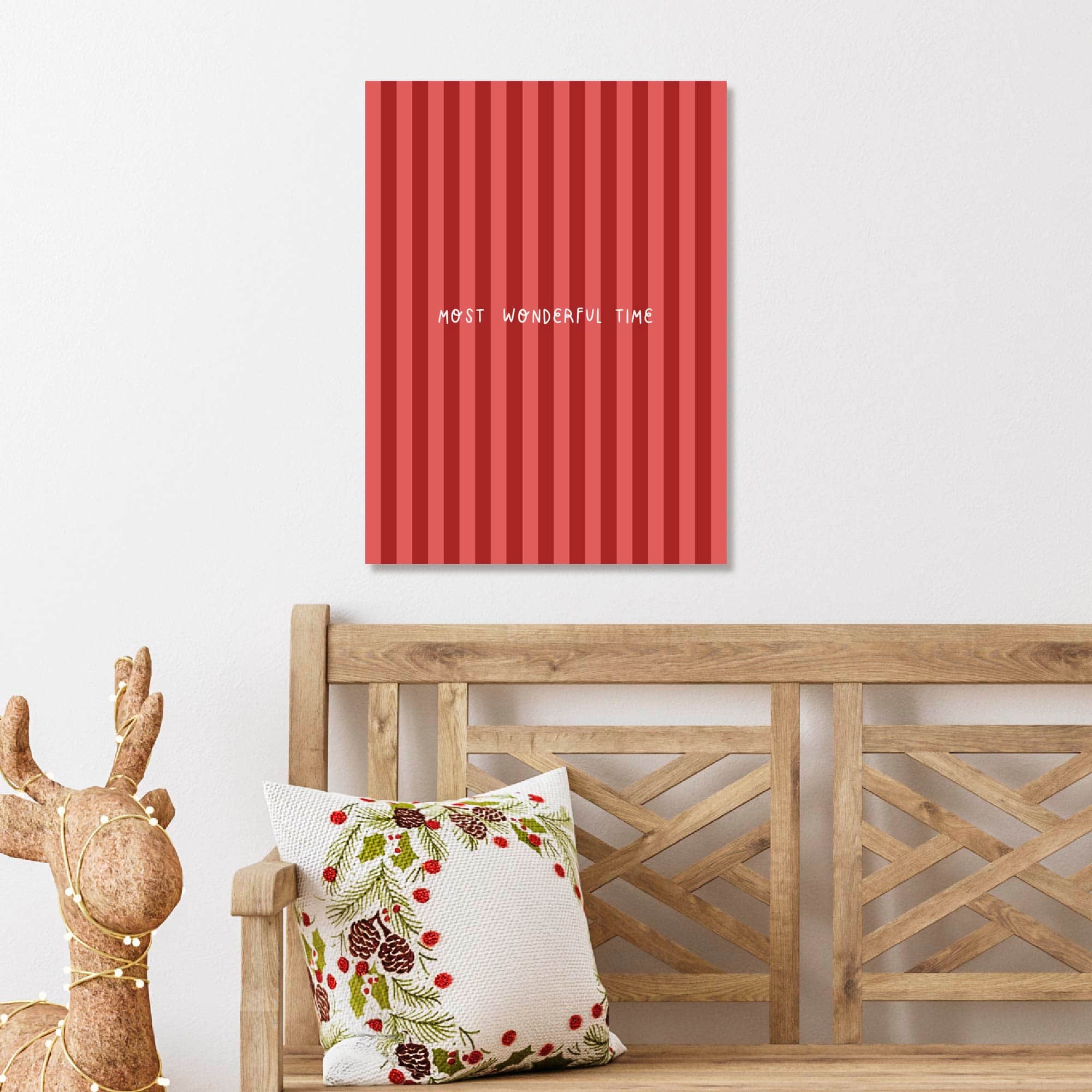 Courtside Market® Most Wonderful Time Gallery-Wrapped Canvas Wall Art
