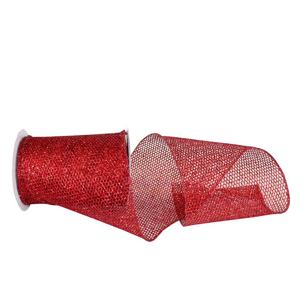 JAM Paper 6" x 10yd. Grand Net Glitter Wired Mesh