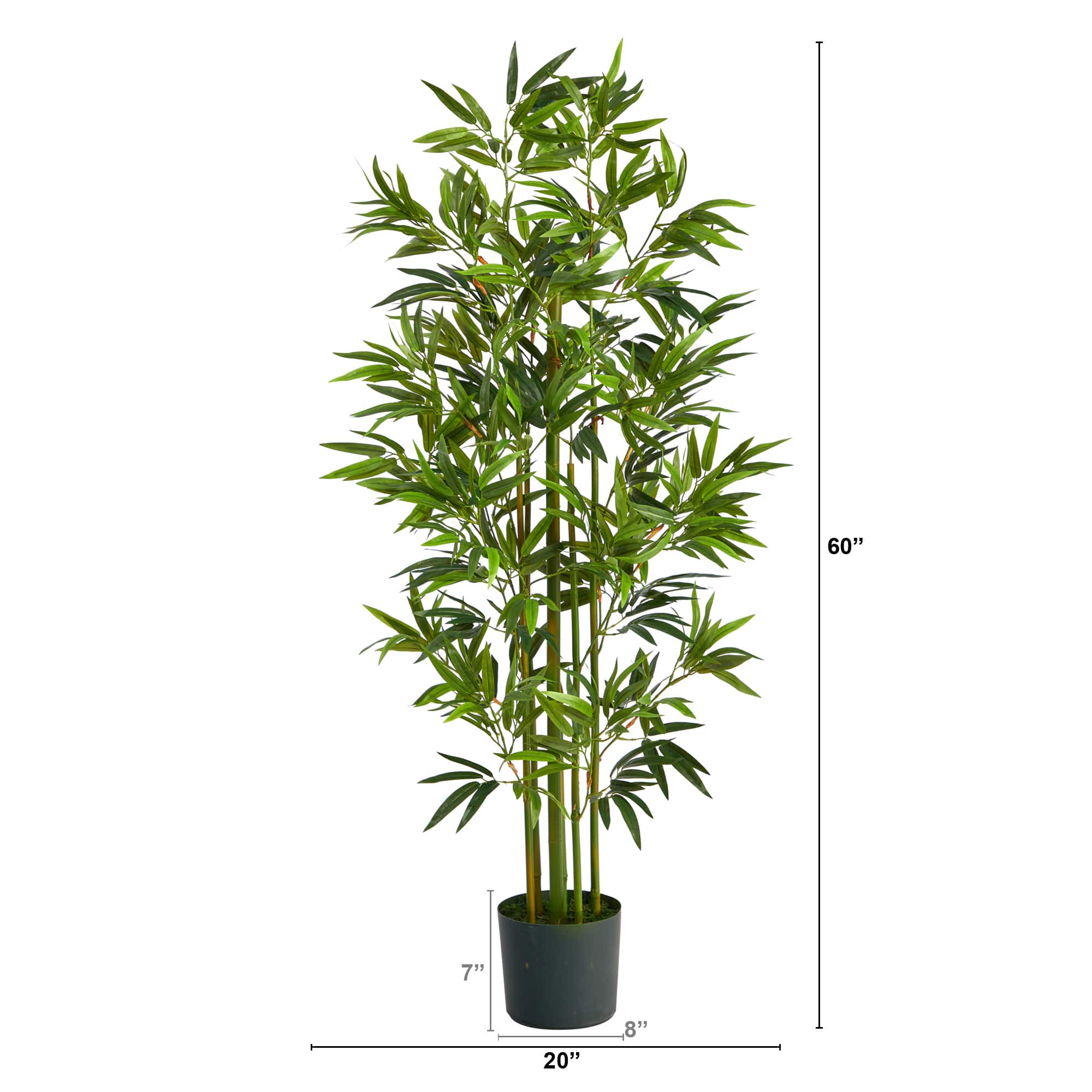 5ft. Potted Bamboo Artificial Tree