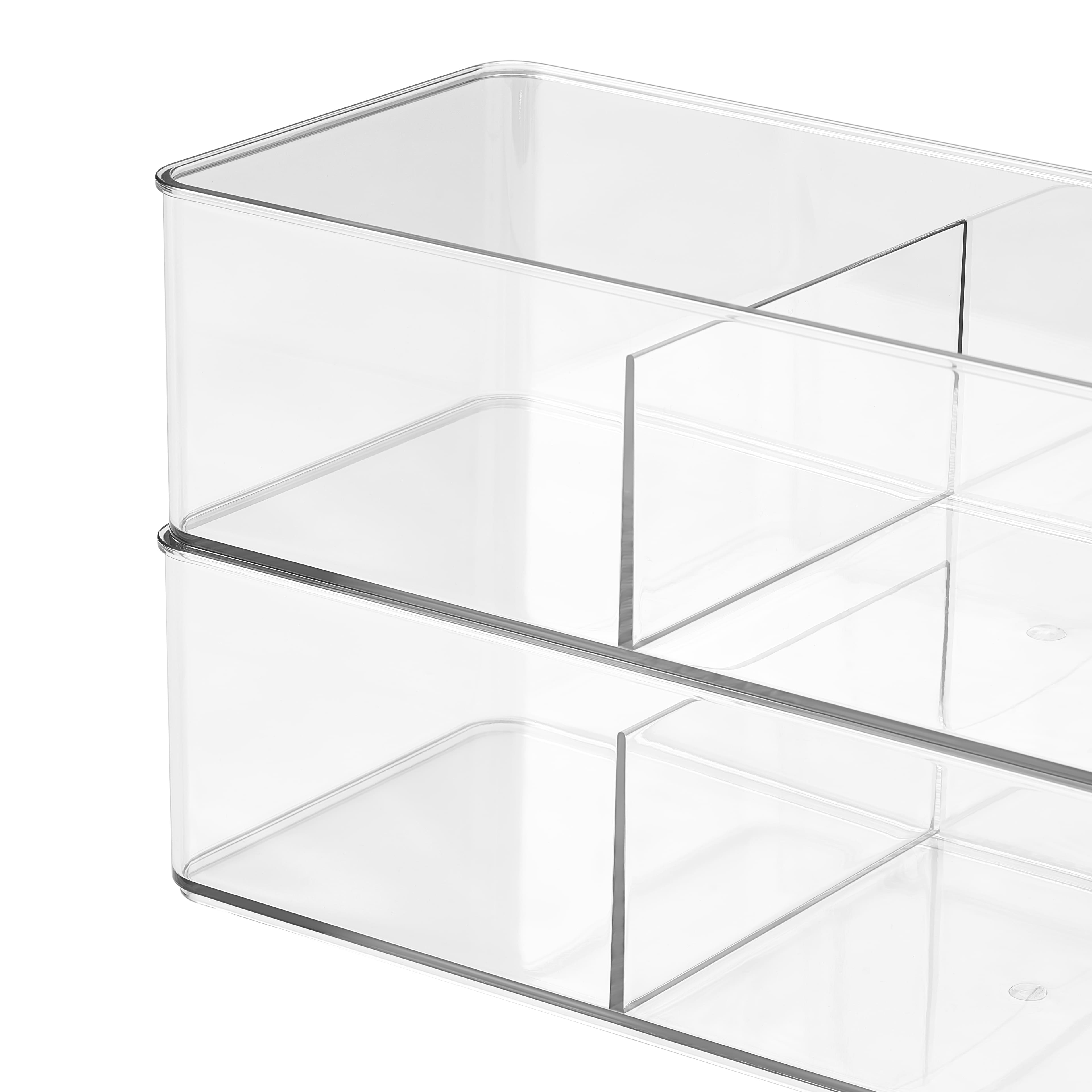 18 Pack: 3-Slot Storage Organizer Bin by Simply Tidy™
