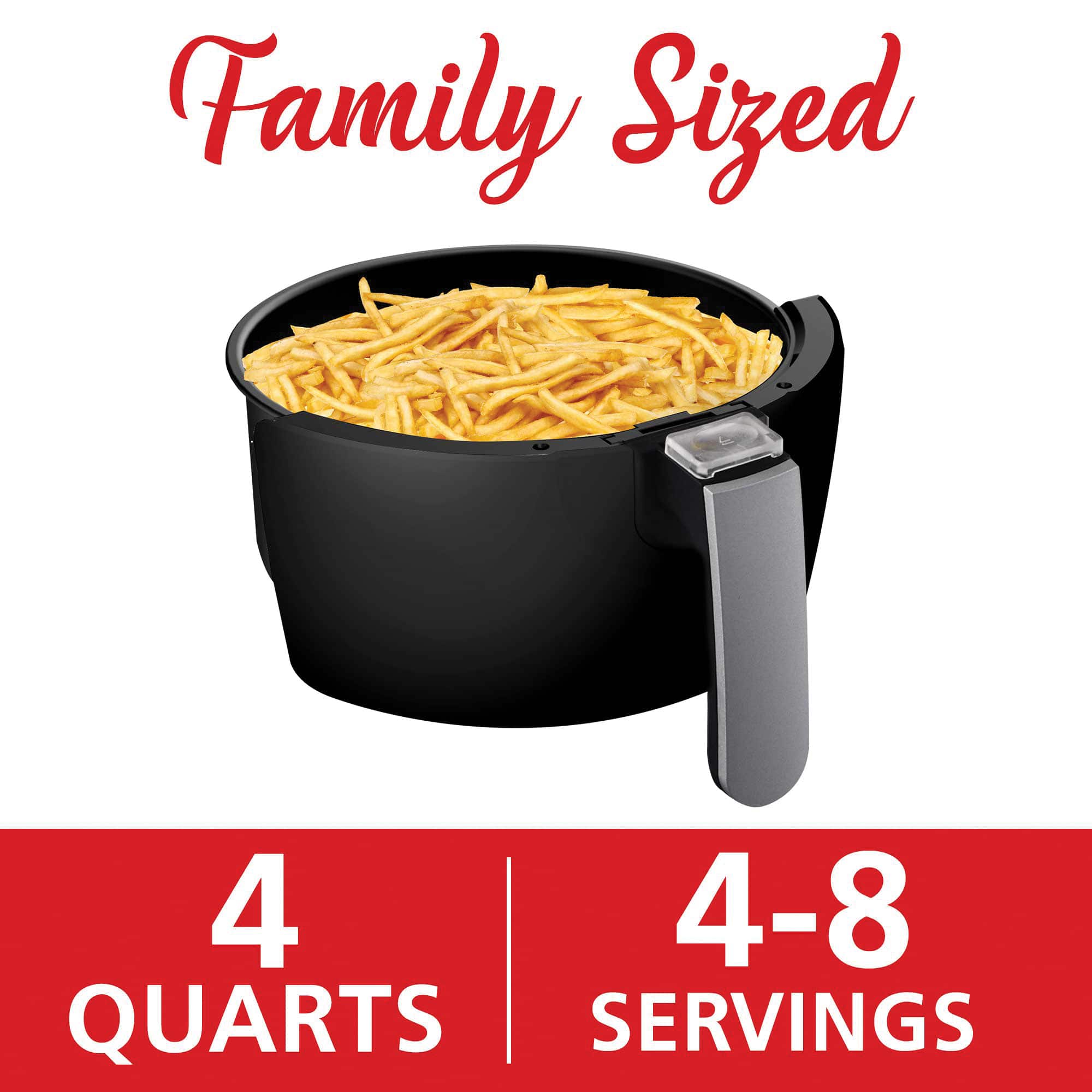 Brentwood 4-qt. 1400 Watt Electric Digital Air Fryer