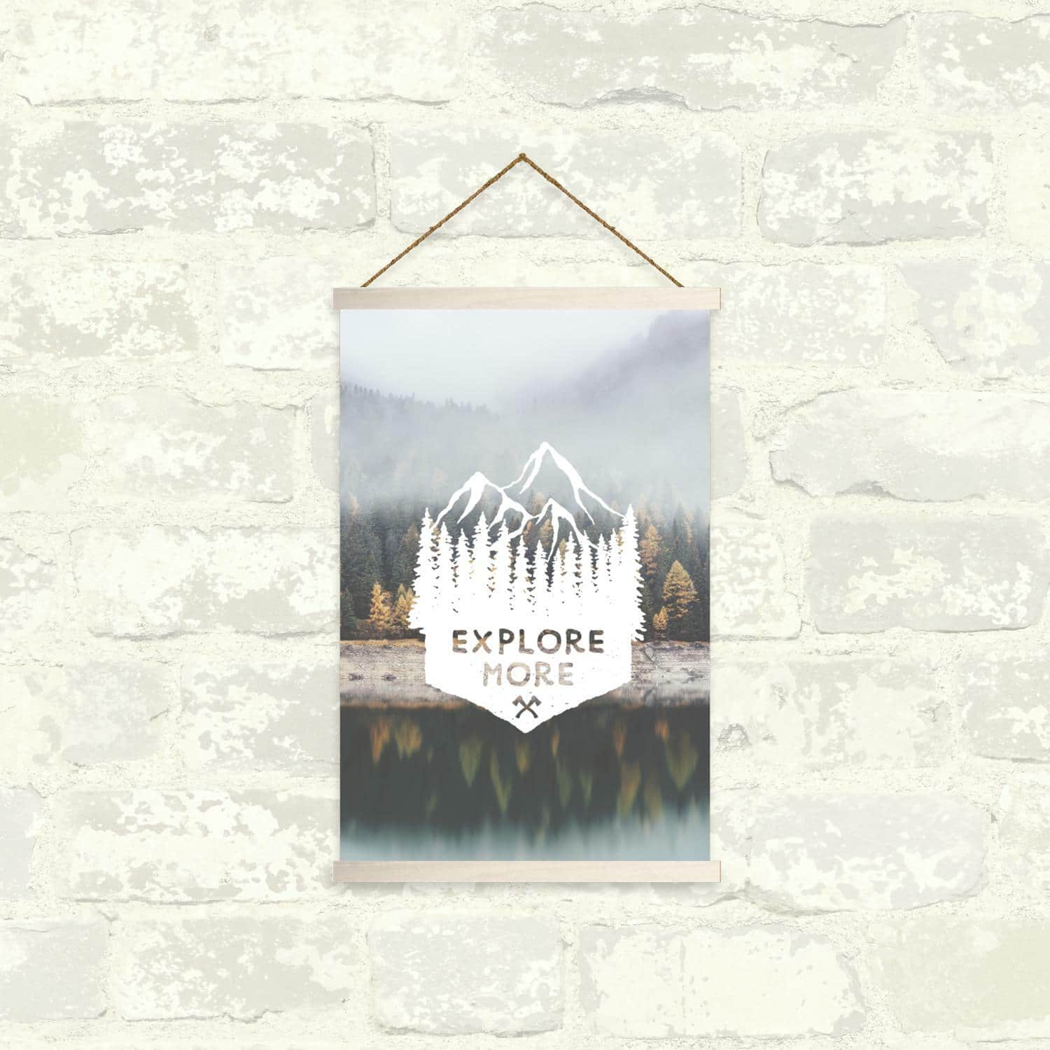 RoomMates Explore More Wall Hanging