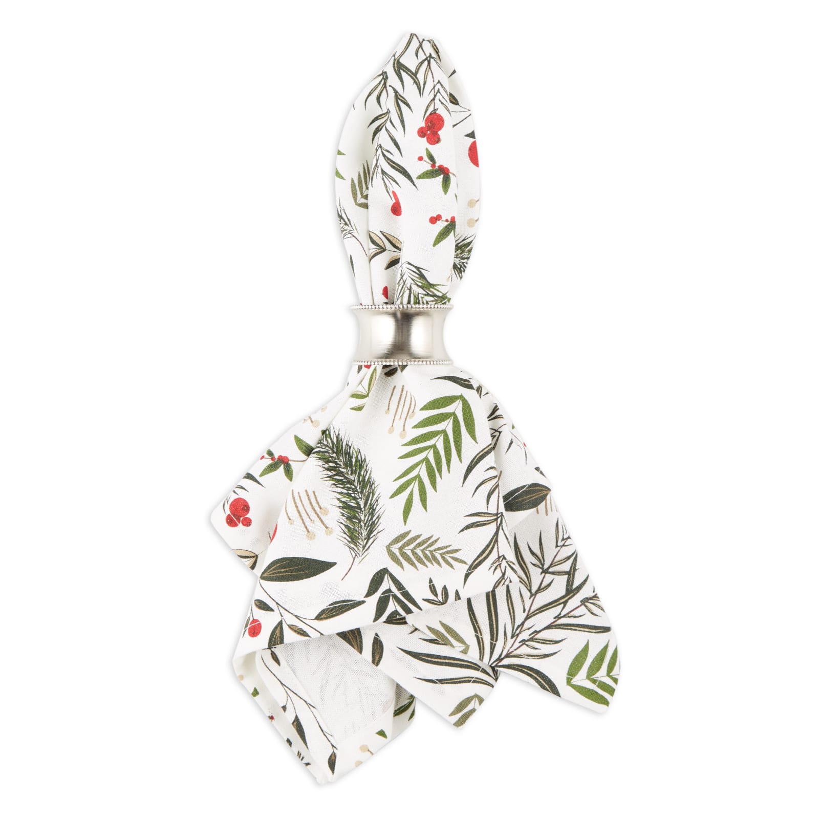 DII® Holiday Sprigs Printed Napkin Set, 6ct.