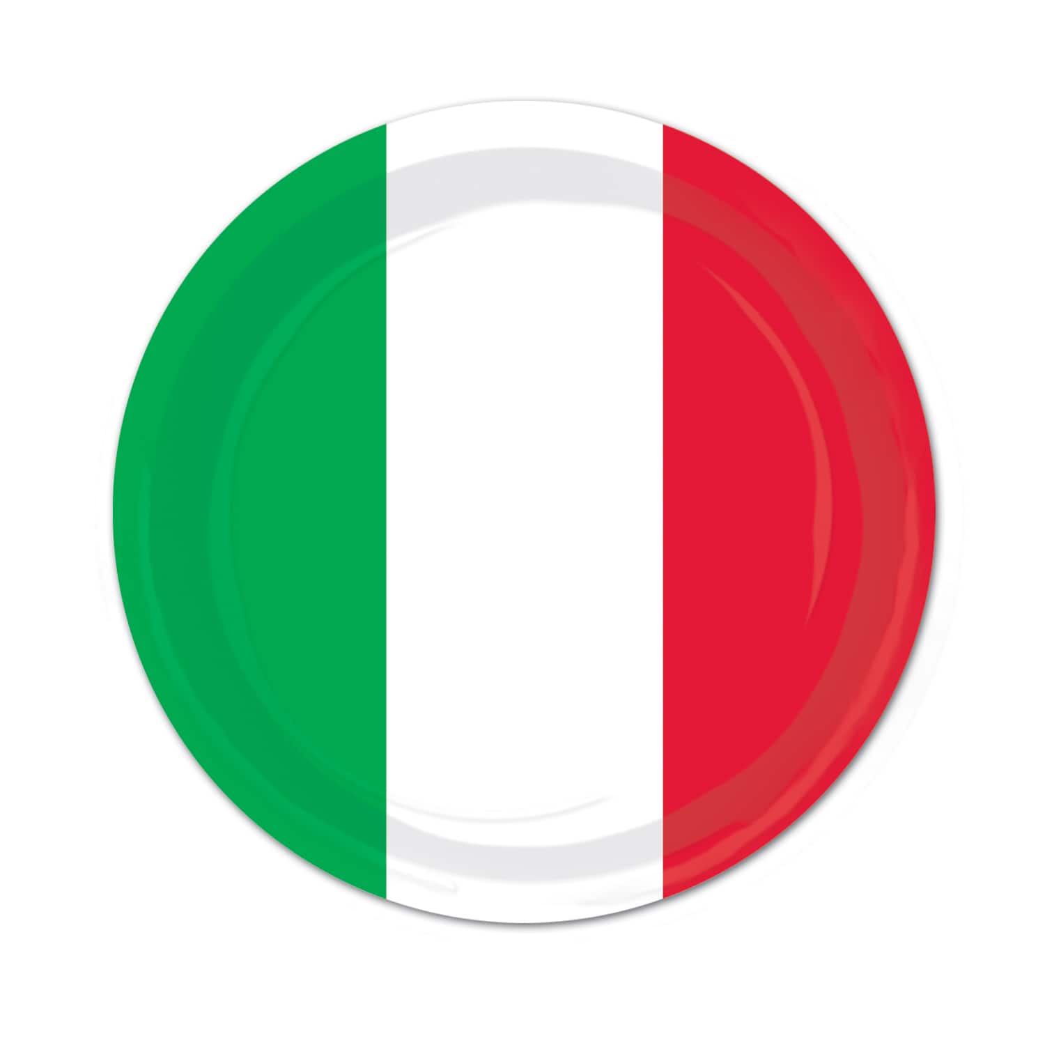 Beistle Red, White & Green Plates, 16ct. in Green/White/Red | 9" | Michaels®