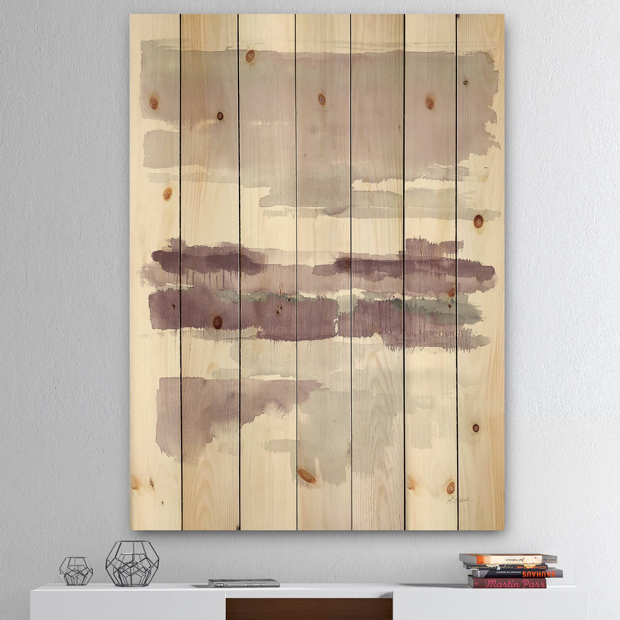Designart - Purple Amethyst Wetlands